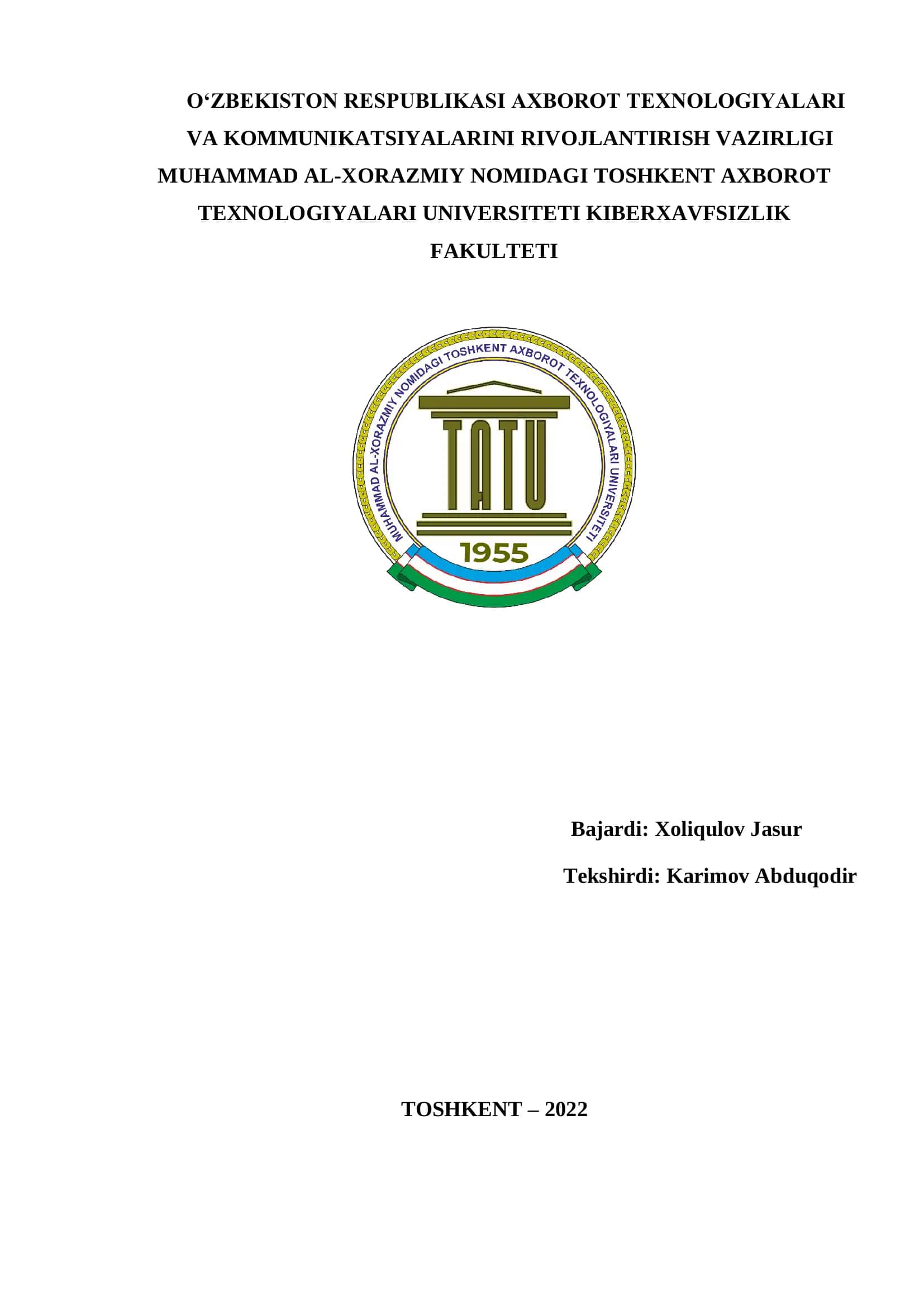 OpenSSL kutubxonasidan foydalanish 1