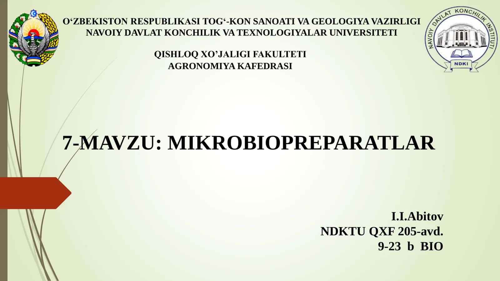 MIKROBIOPREPARATLAR 1