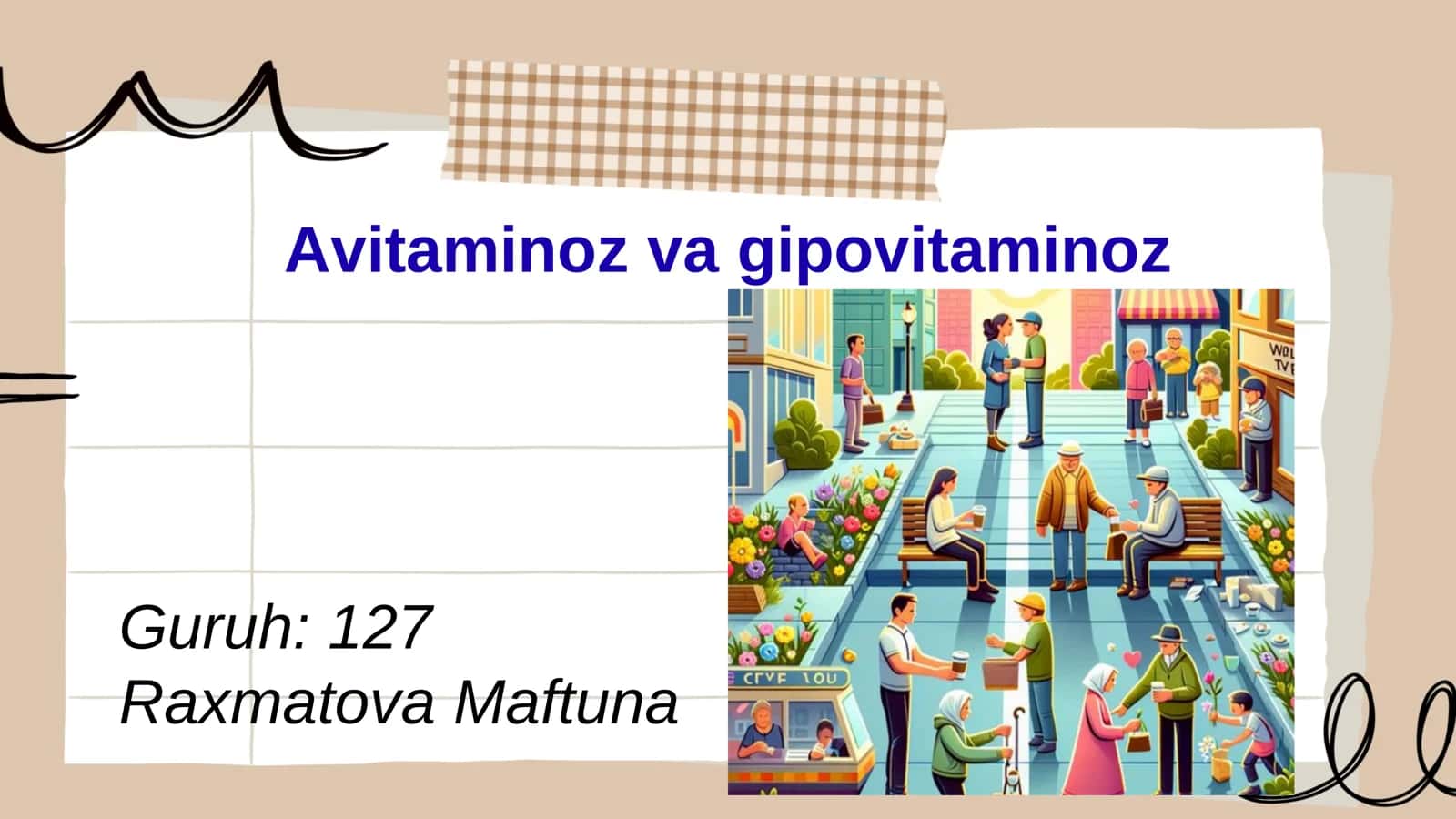 Avitaminoz va gipovitaminoz 1