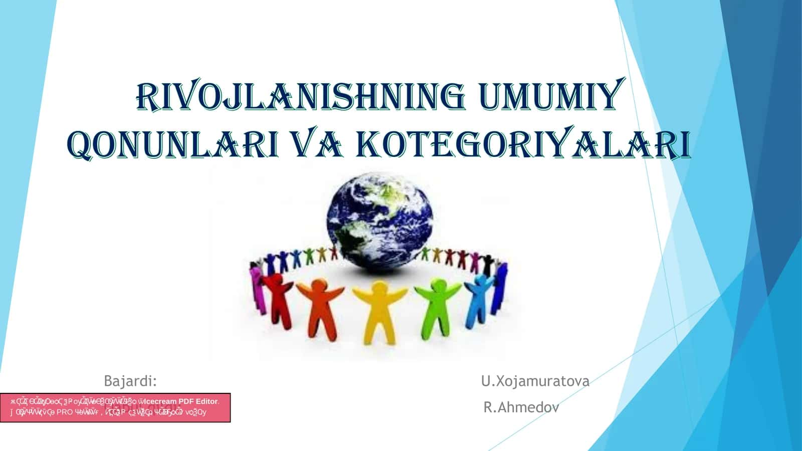 Qonun, qonuniyat va bilish 1