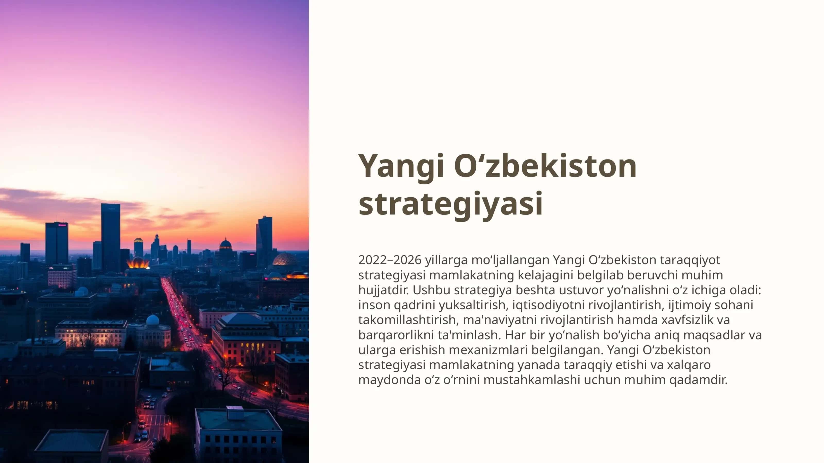 Yangi Oʻzbekiston strategiyasi 1