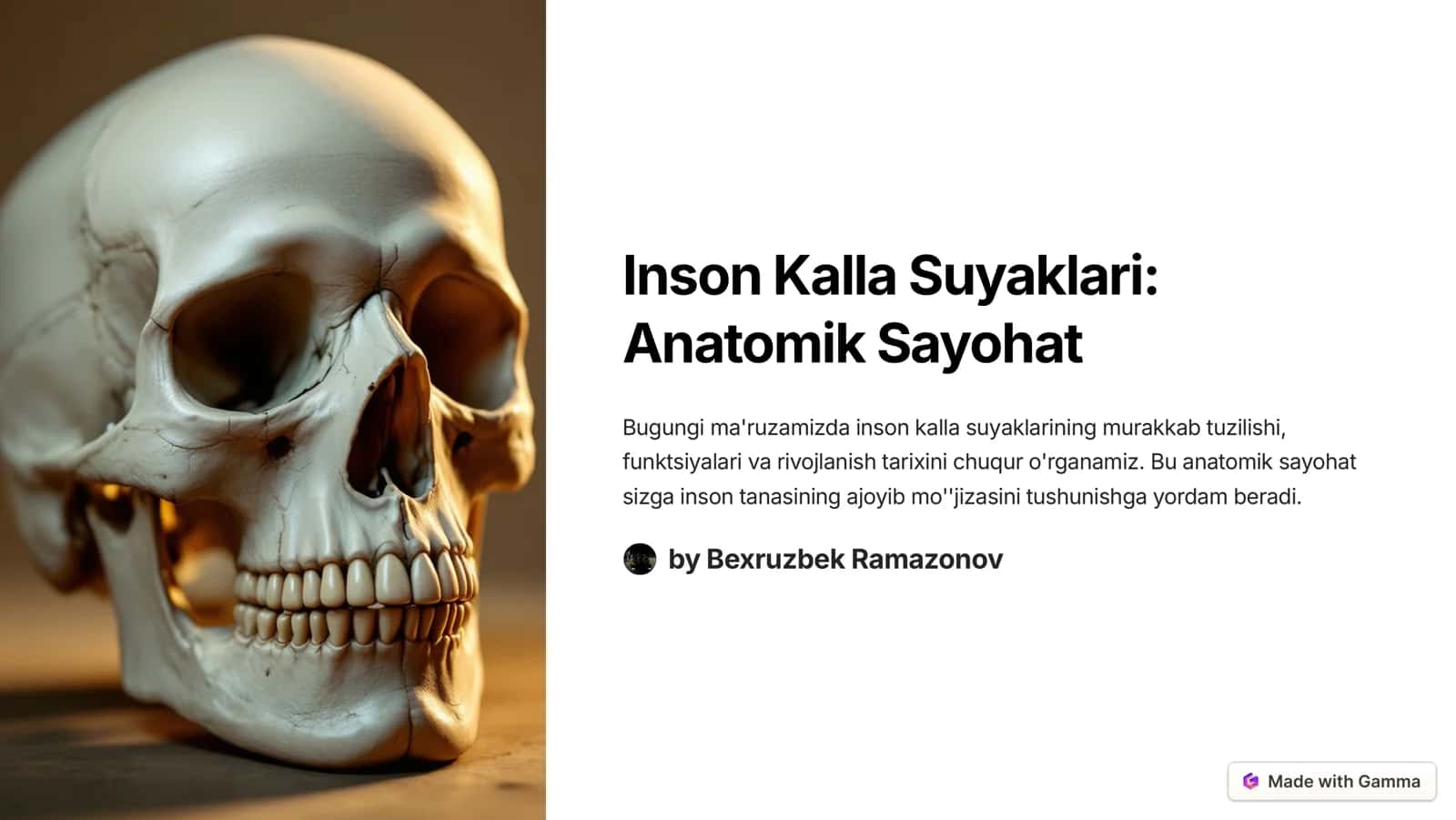 Inson Kalla Suyaklari 1