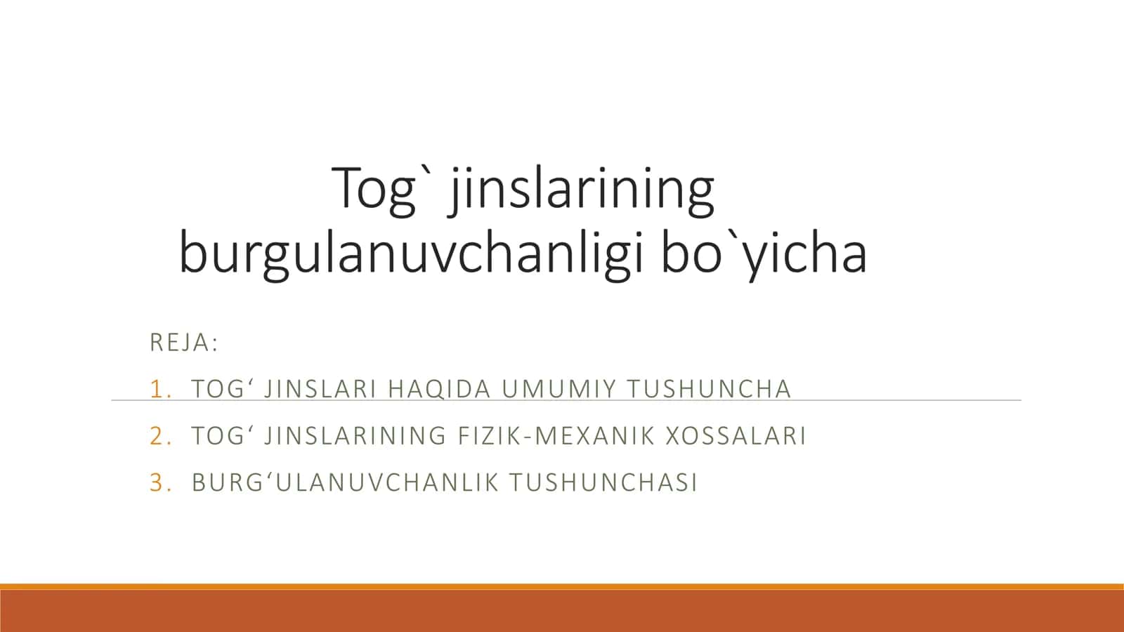 TOG' JINSLARI HAQIDA UMUMIY TUSHUNCHA 1