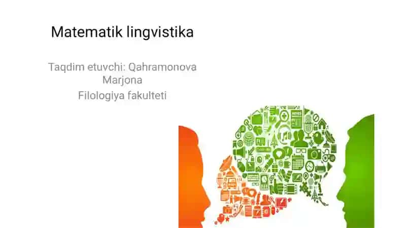 Matematik lingvistika