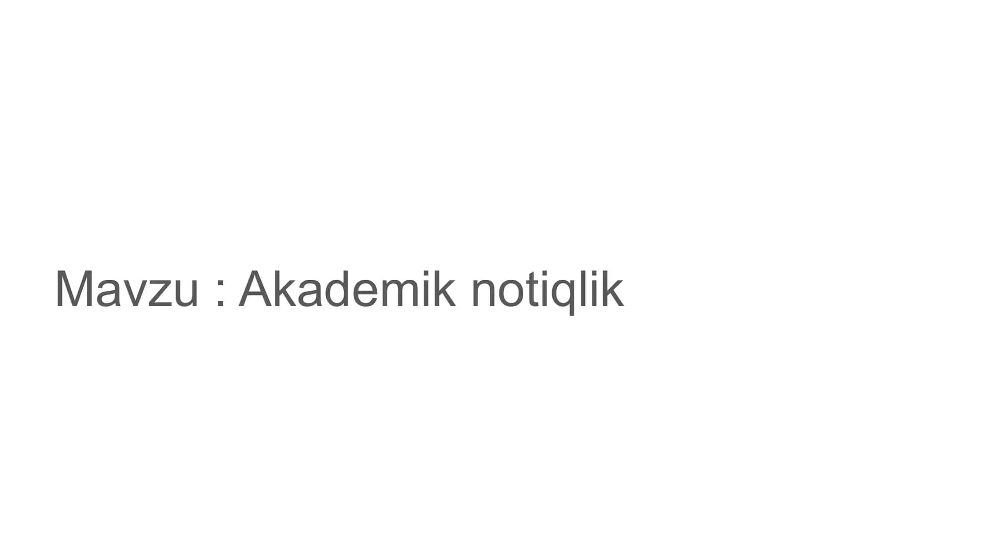 Akademik notiqlik 1