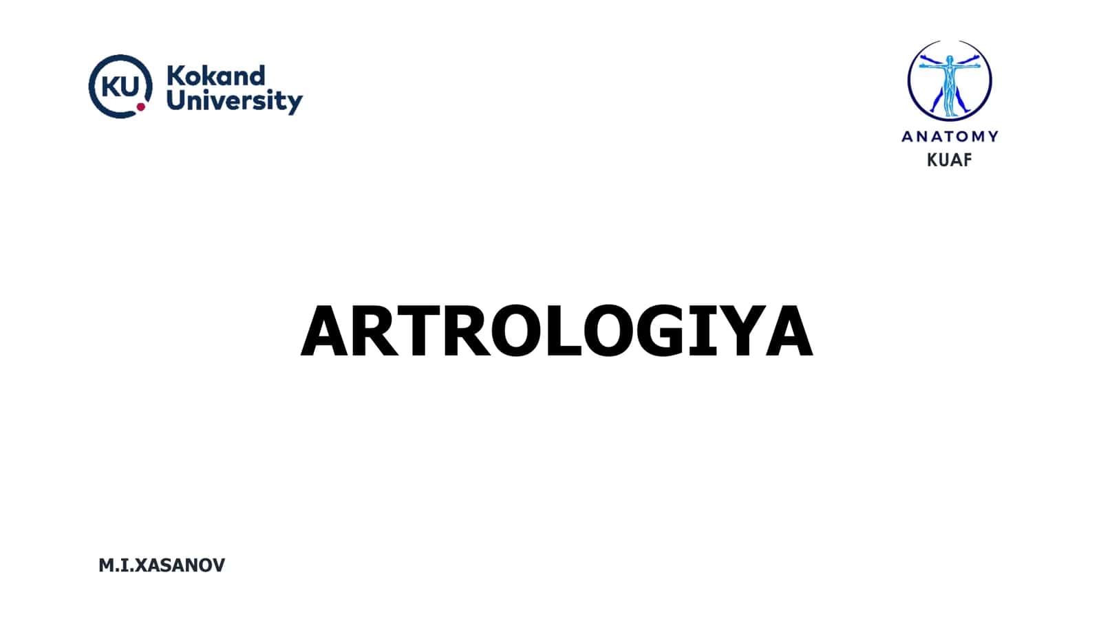 ARTROLOGIYA 1