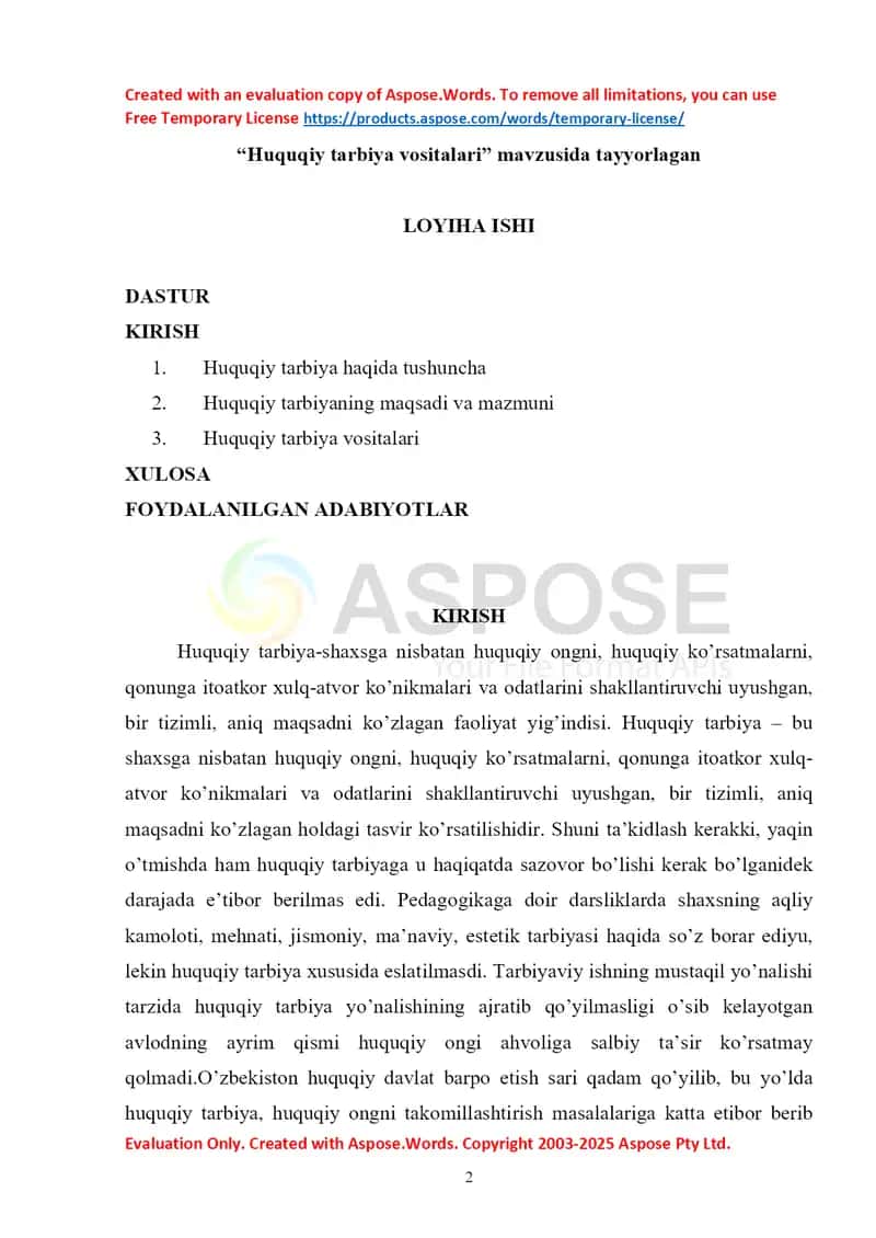 Huquqiy tarbiya vositalari 1