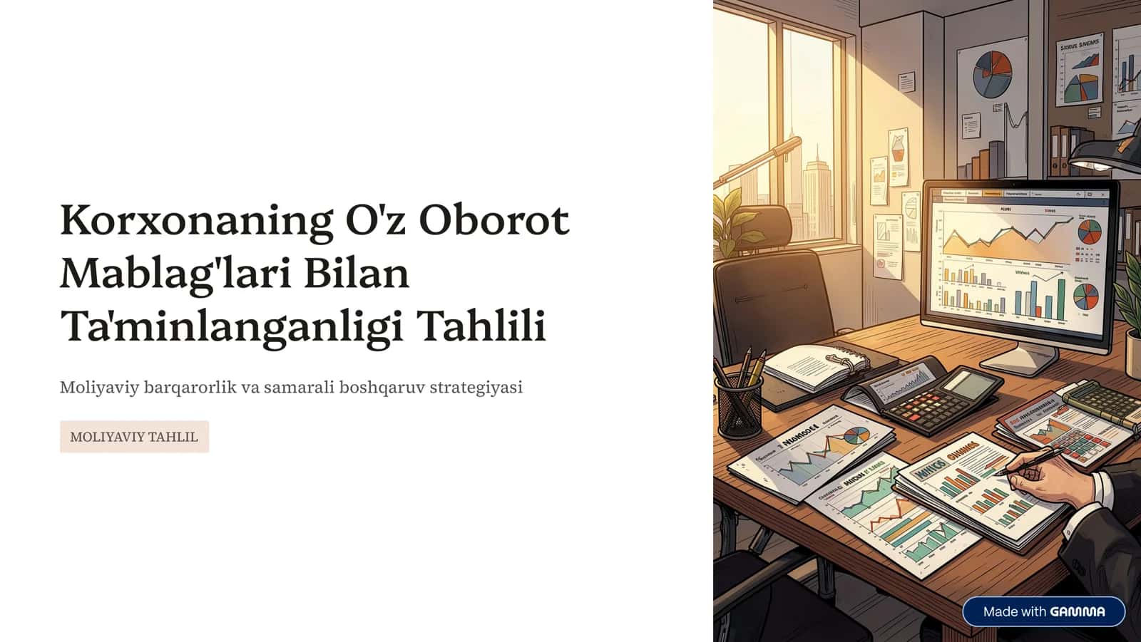 O'z Aylanma Mablag'larining Mohiyati 1