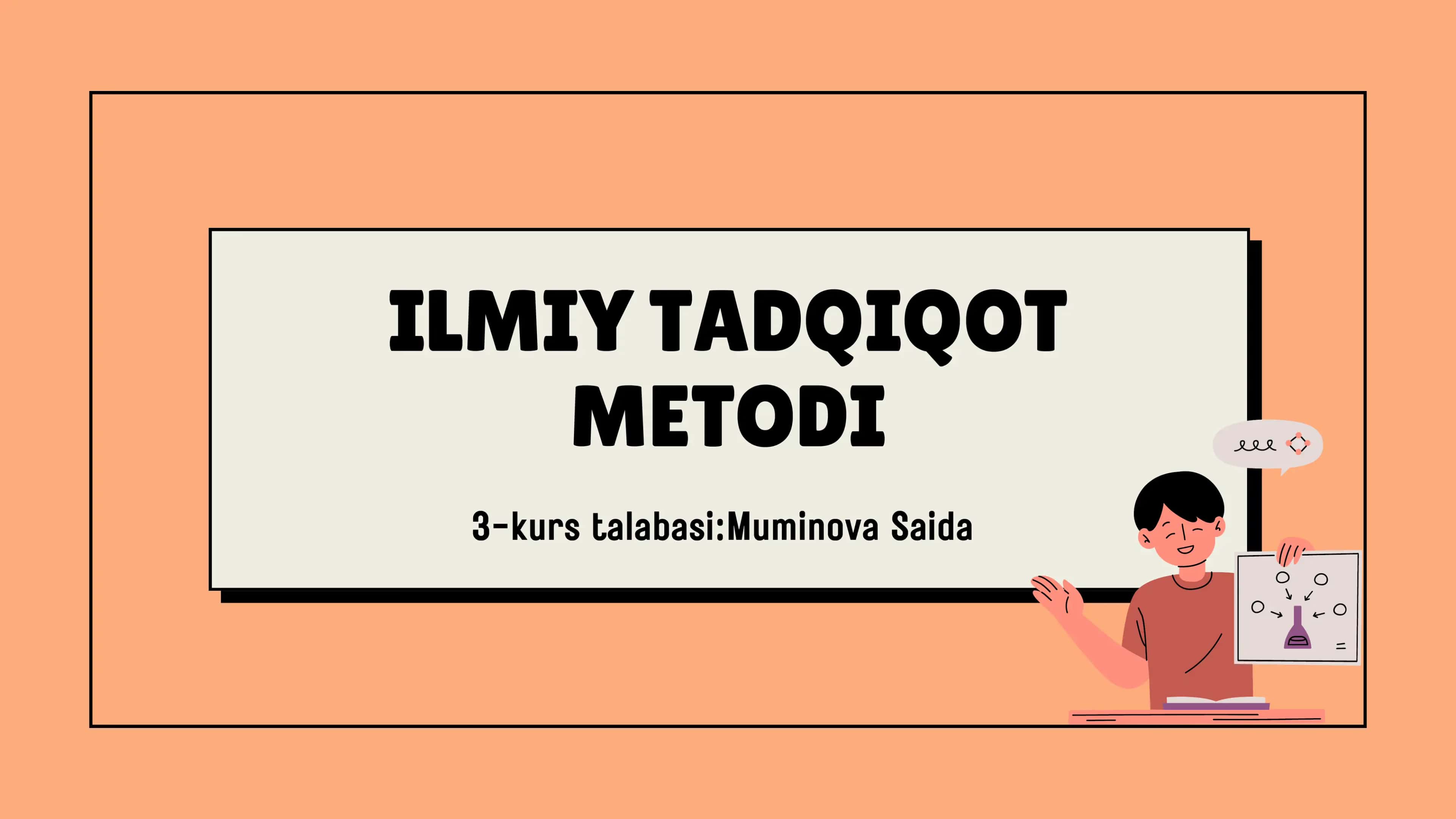 ILMIY TADQIQOT METODI 1