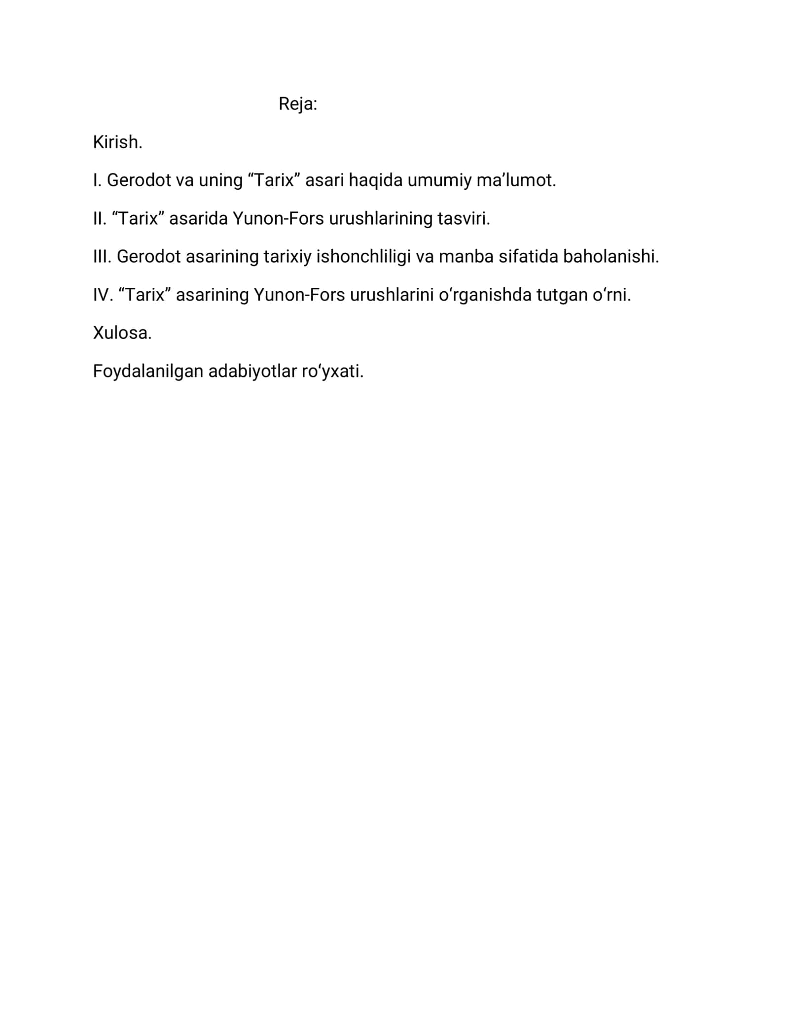 Gerodot va uning “Tarix” asari haqida umumiy maʼlumot 1