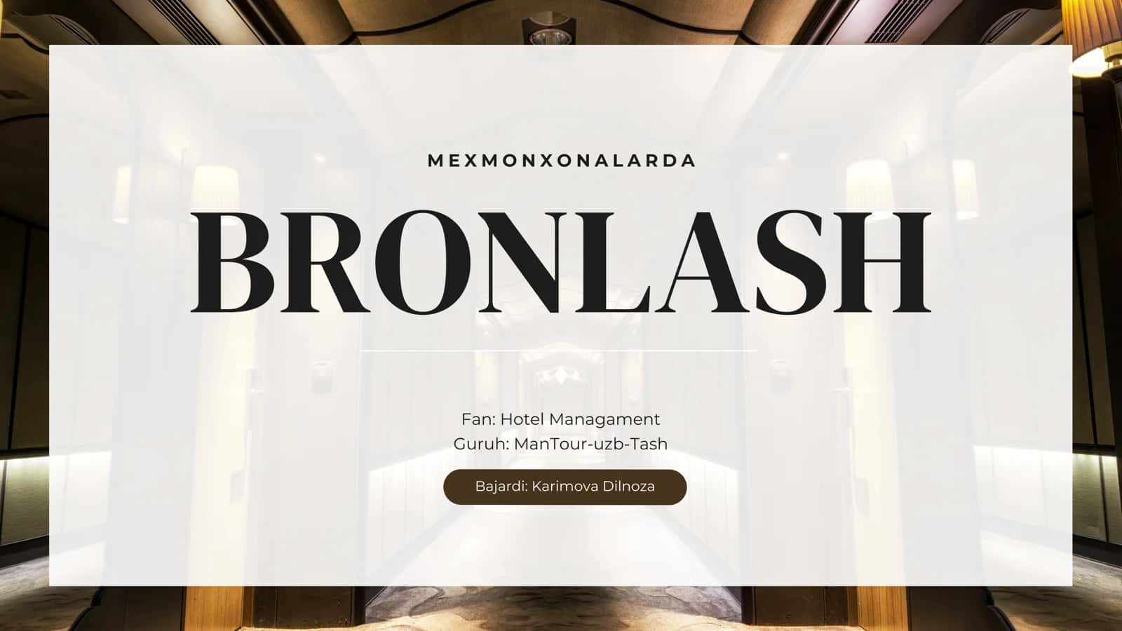 BRONLASH 1