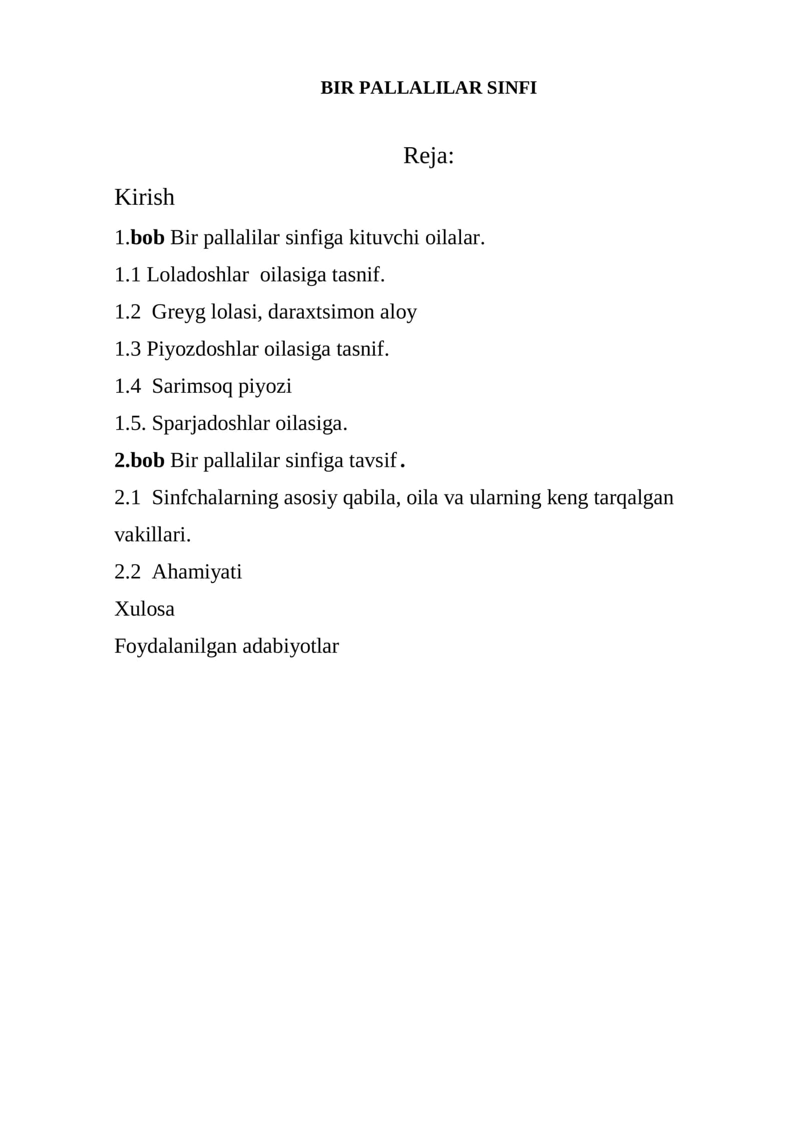 BIR PALLALILAR SINFI 1