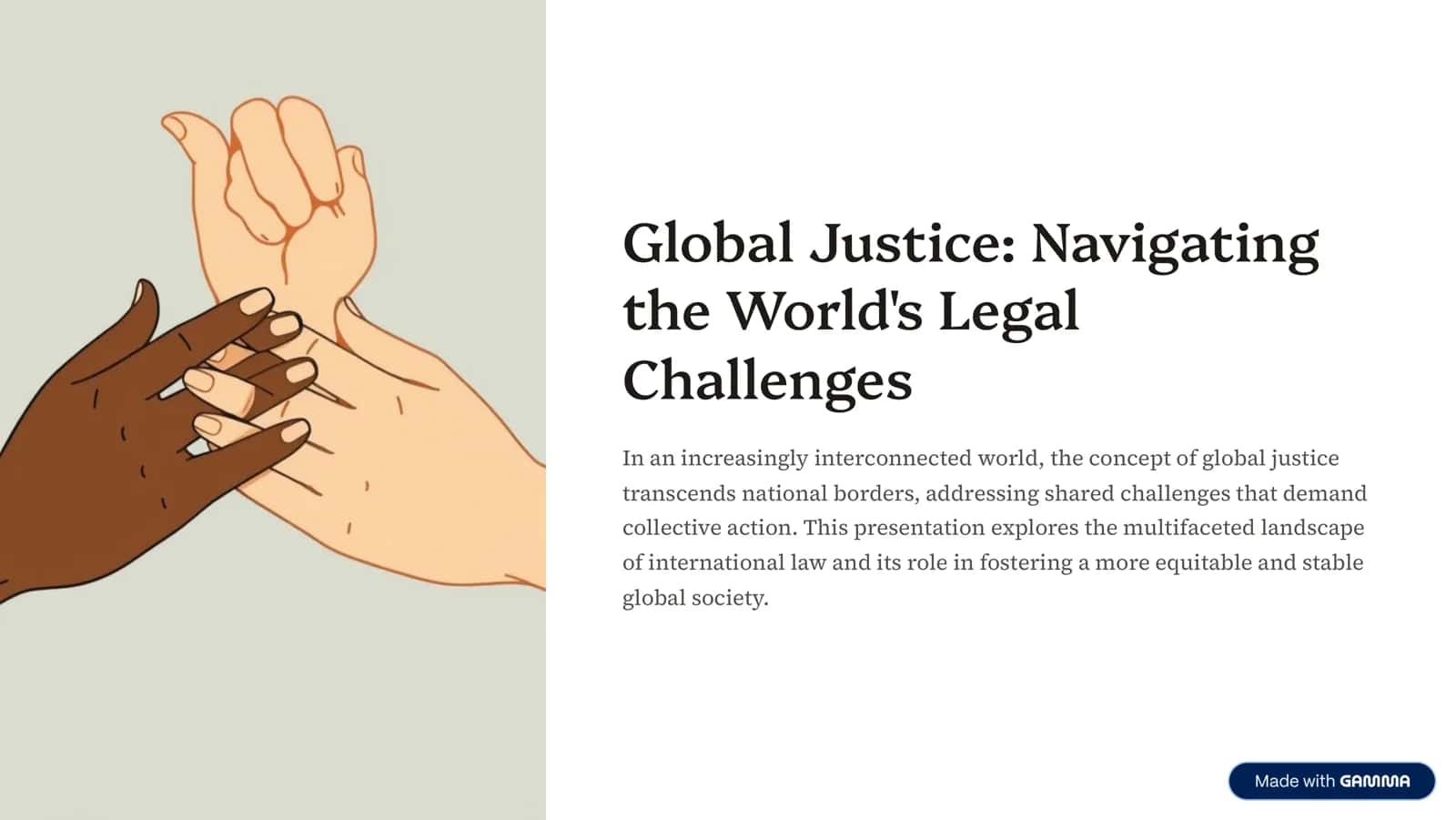 Global Justice: Navigating the World's Legal Challenges 1