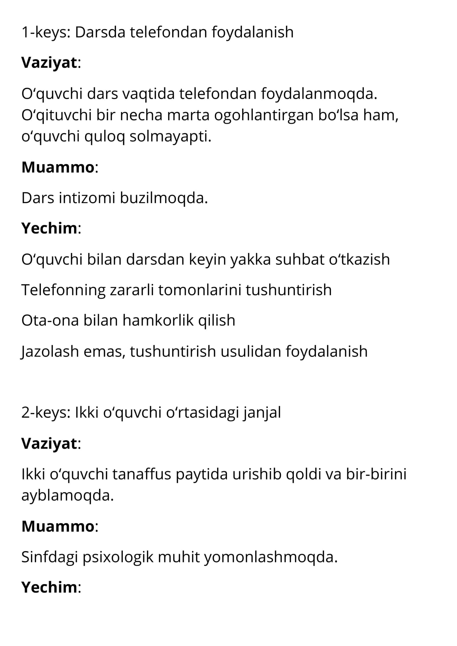 O‘qituvchi va ota-ona nizosi 1