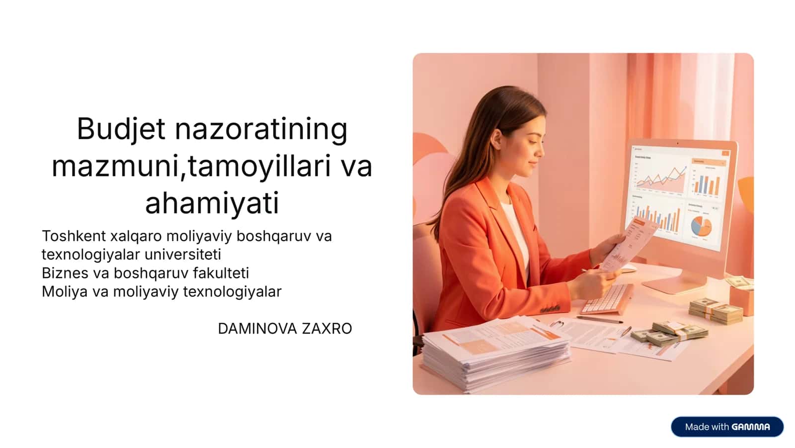 Budjet Nazorati Nima? 1