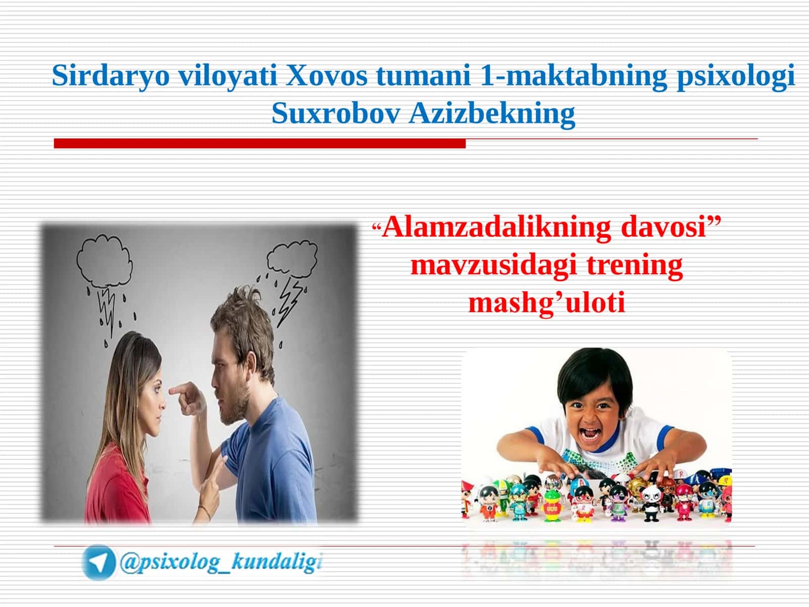 Alamzadalikning davosi 1