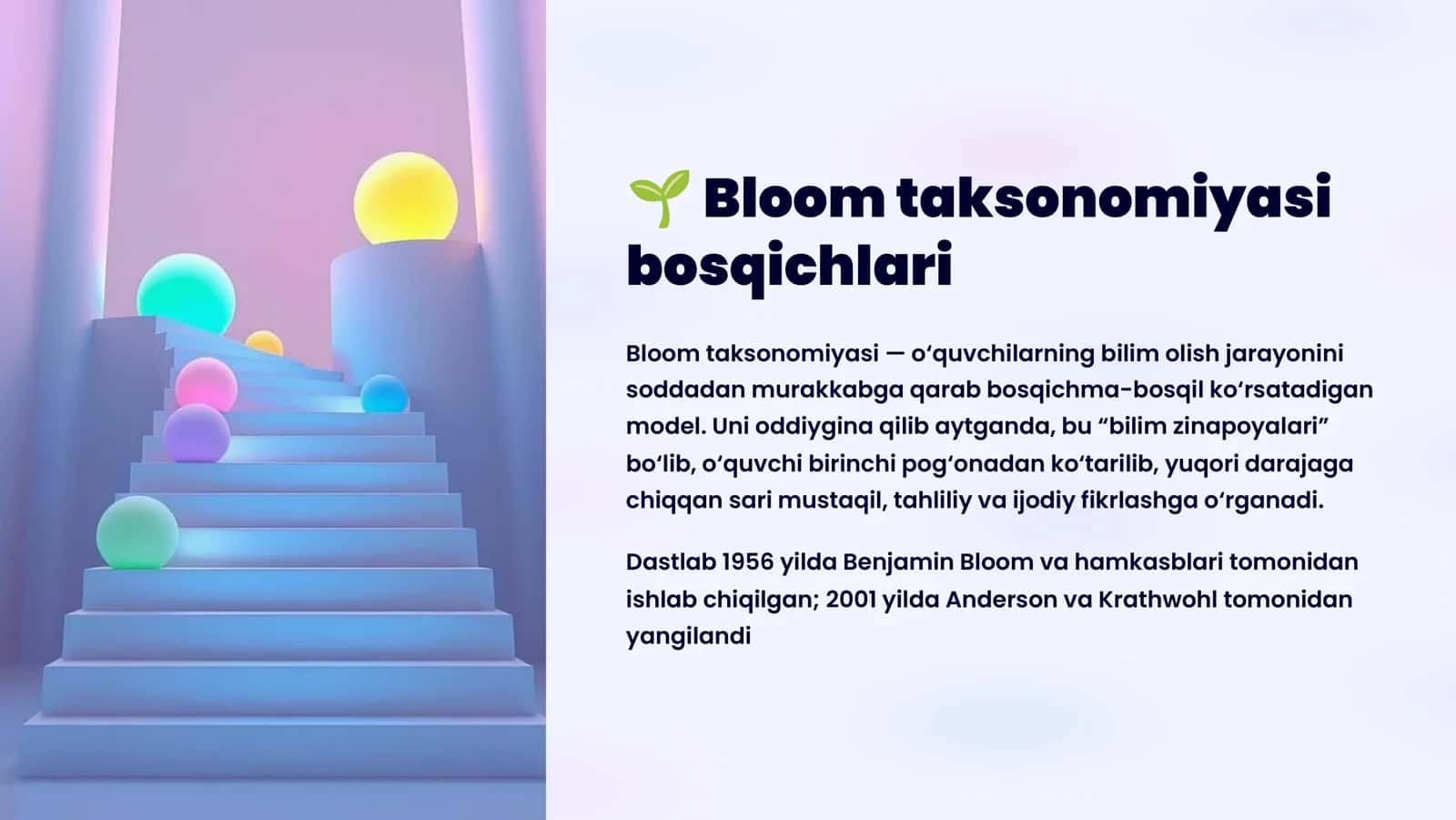 Bloom taksonomiyasi 1