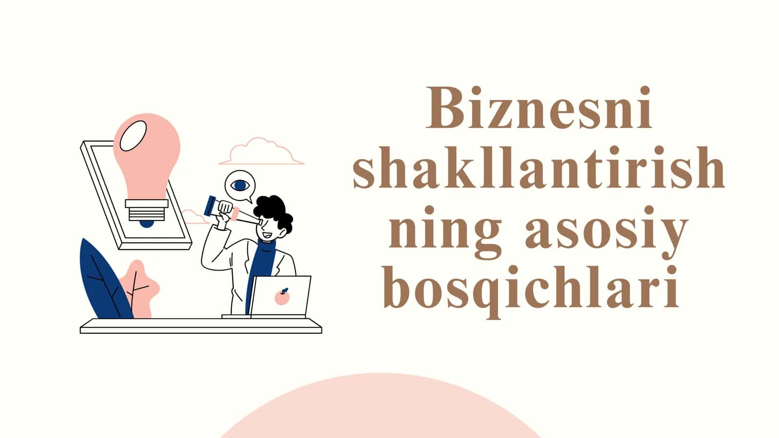 BIZNES GʻOYASINI SHAKLLANTIRISH 1
