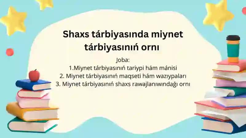 Miynet tárbiyası