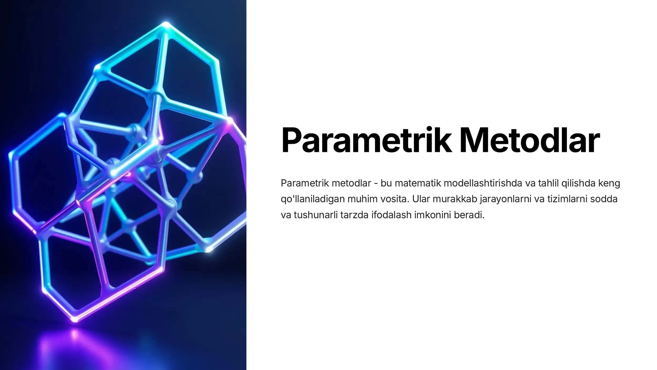 Parametrik Metodlar 1