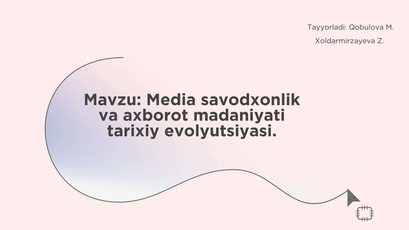 Media savodxonlik va axborot madaniyati tarixiy evolyutsiyasi 1