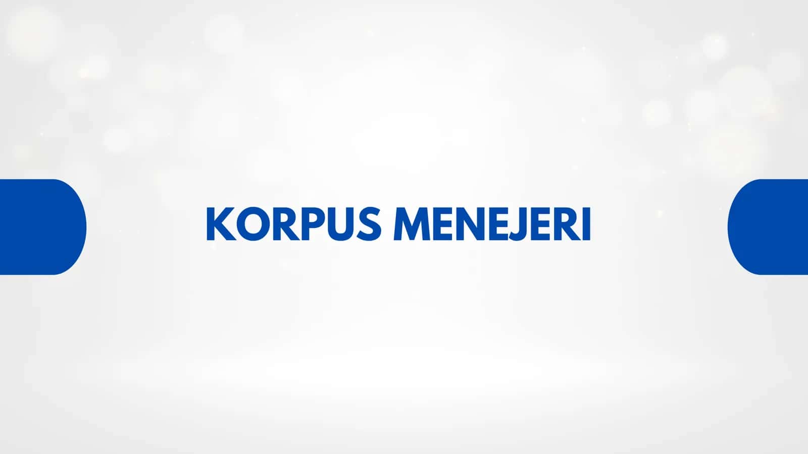 KORPUS MENEJERI 1