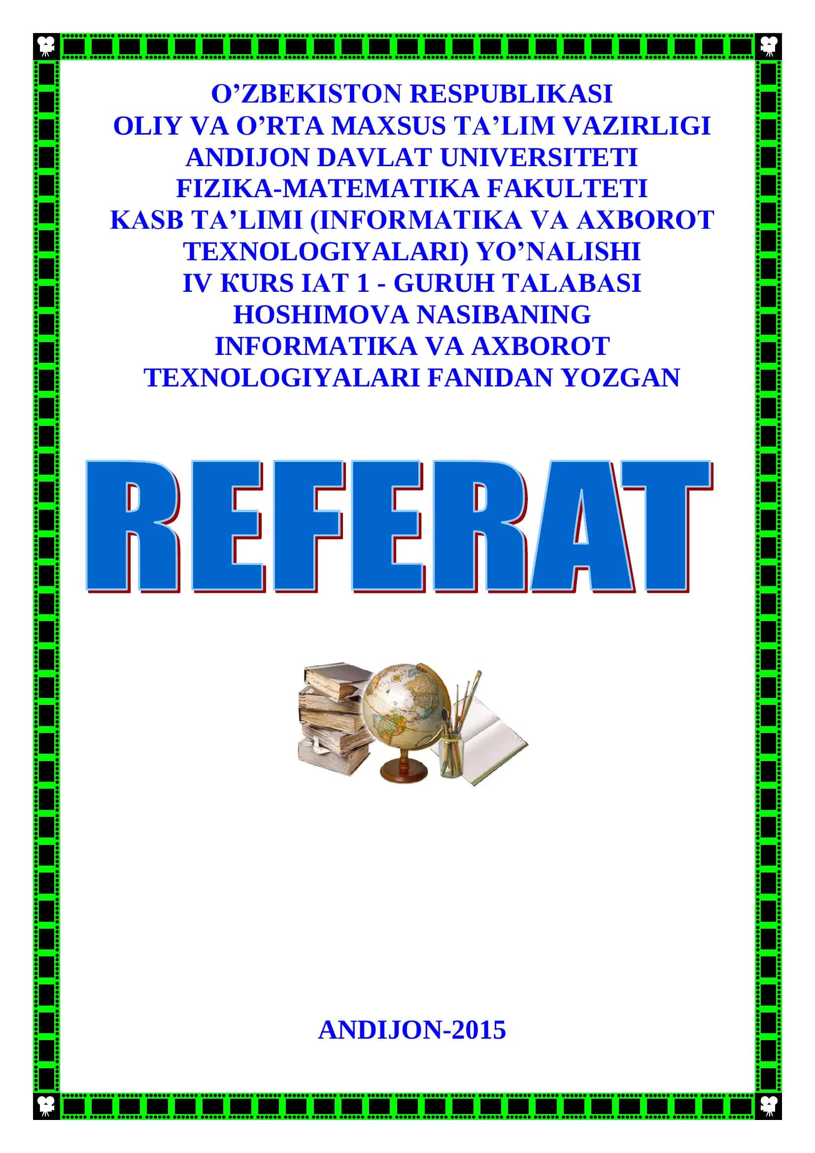 Web saxifa yaratuvchi dasturlar 1