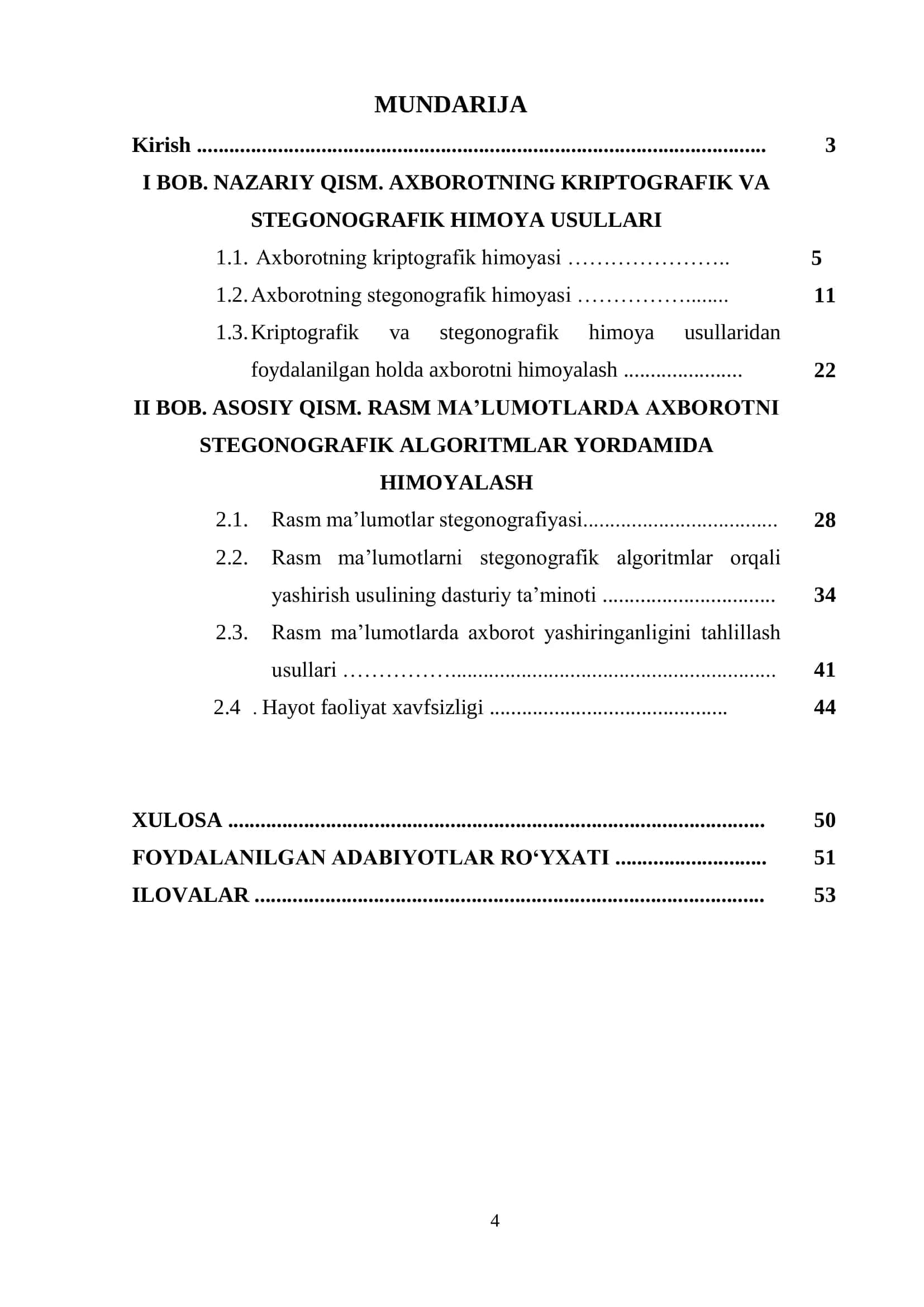 Axborotlarni rasm ma`lumotlarida berkitish dasturini ishlab chiqish 2