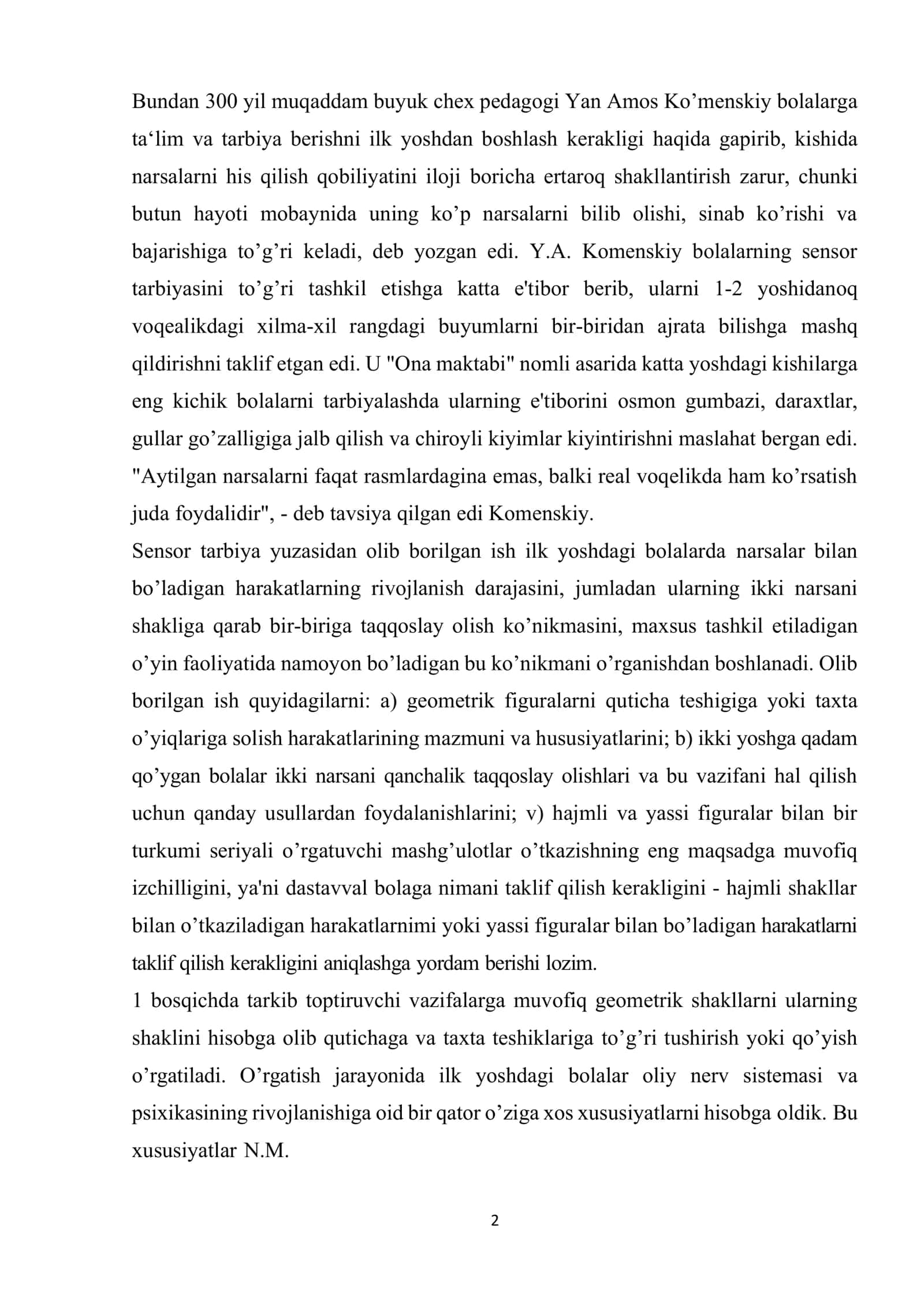 3-4 yoshdagi bolalarda narsalarning shaklini idrok qilish xususiyatlari 2