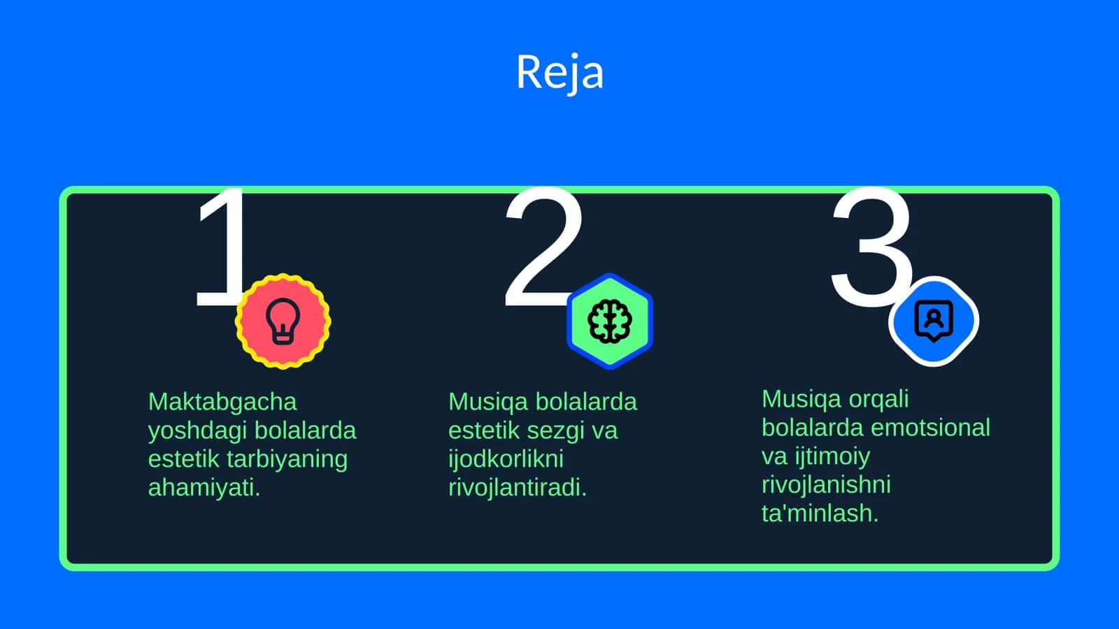 Estetik tarbiya berishda musiqaning oʻrni 2