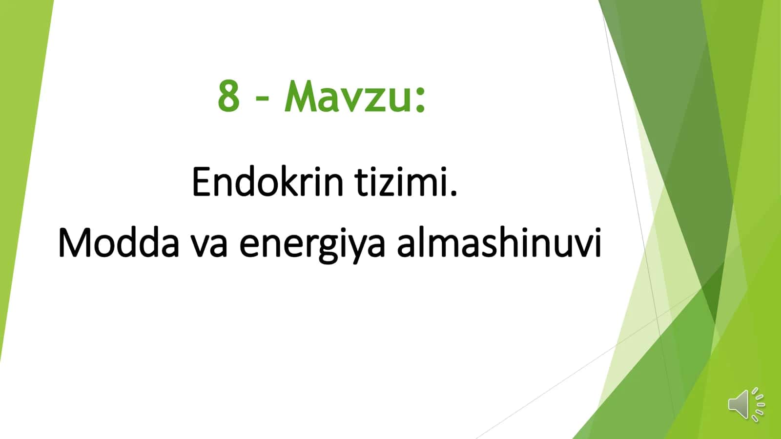 Endokrin tizimi 2