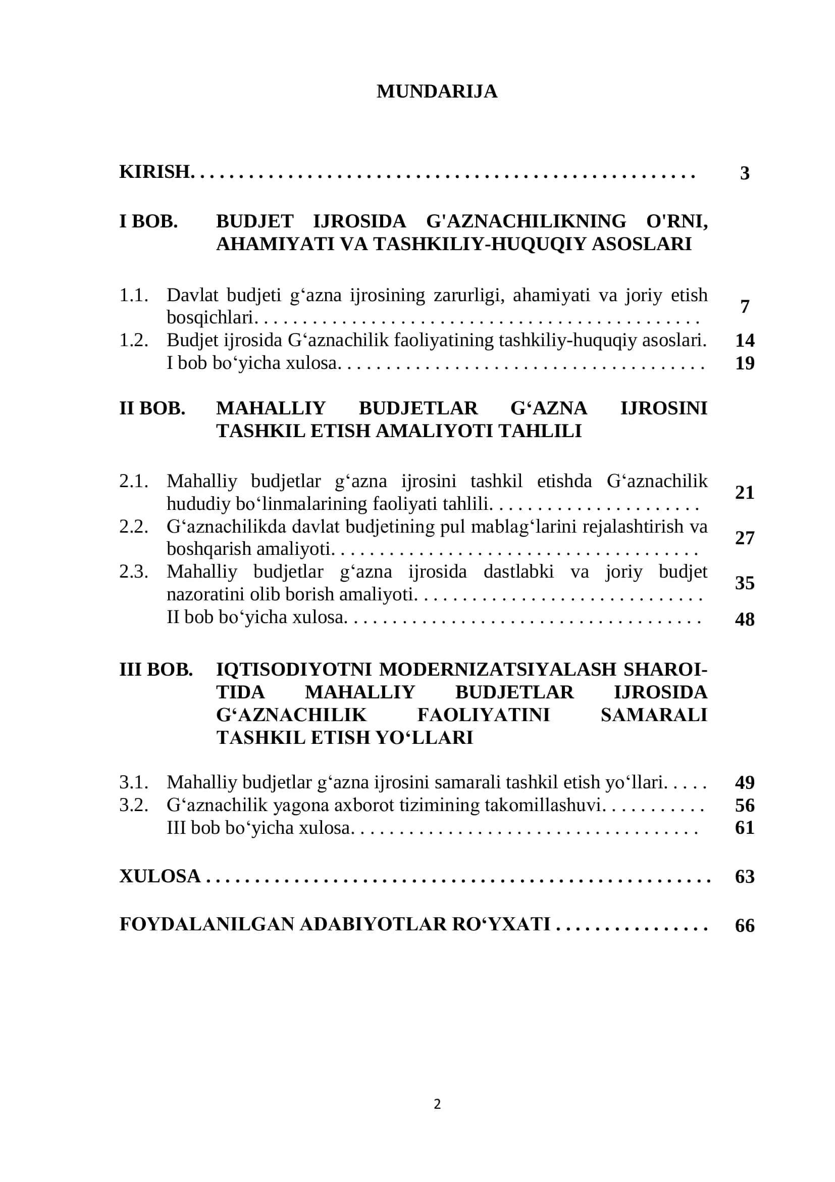 MAHALLIY BUDJETLAR IJROSIDA G’AZNACHILIKNING O’RNI VA AHAMIYATI 2