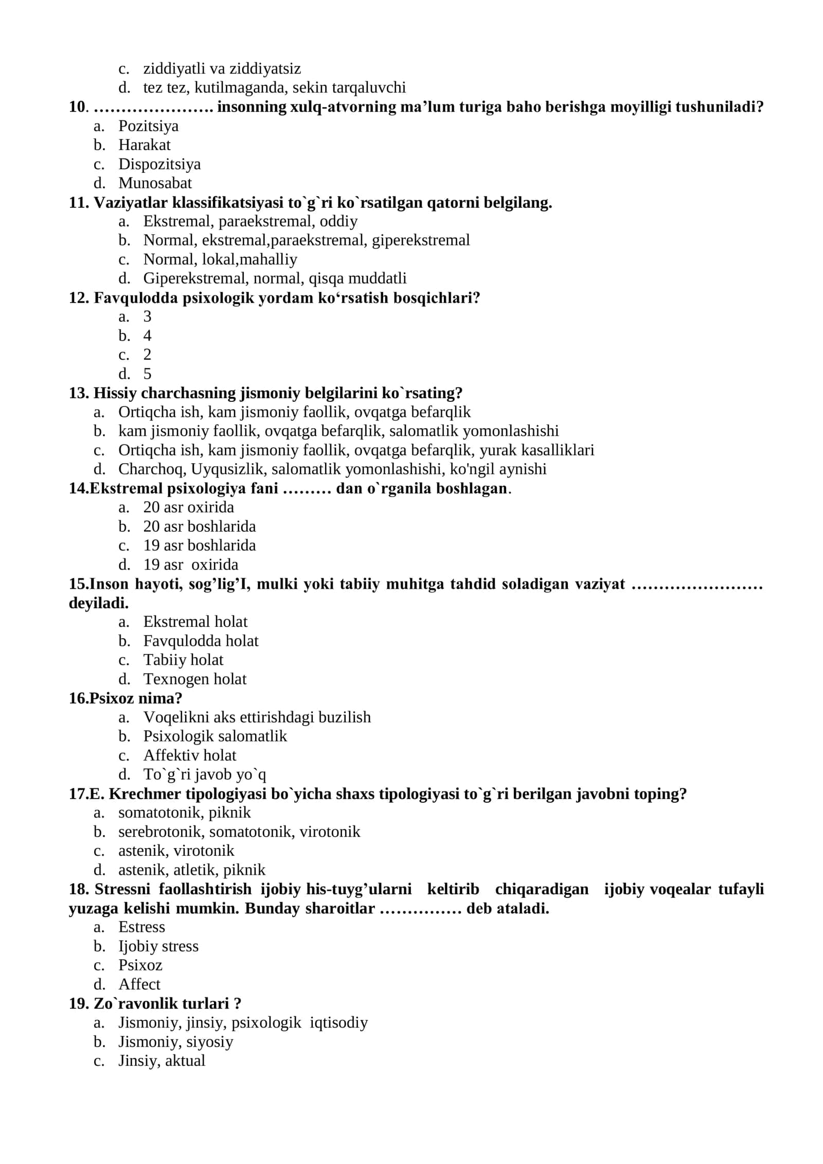 Ekstremal vaziyatlarda psixologik xizmat 2