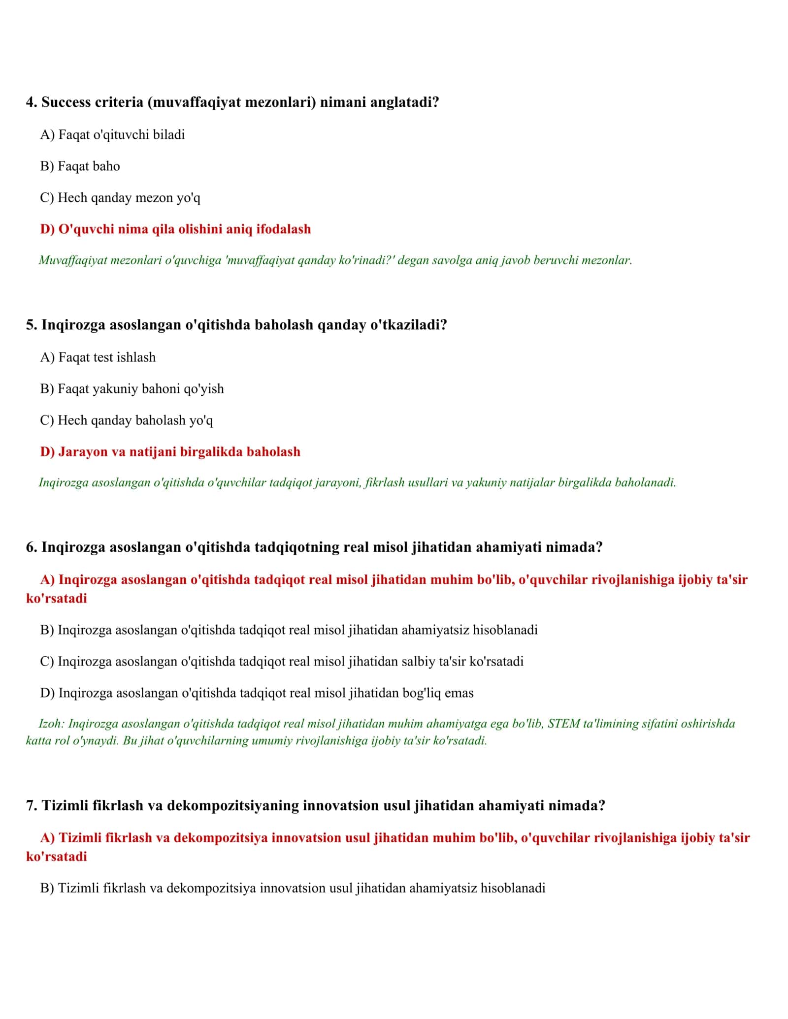 PSIXOLOGIK TESTLAR TO'PLAMI (500 test) 2