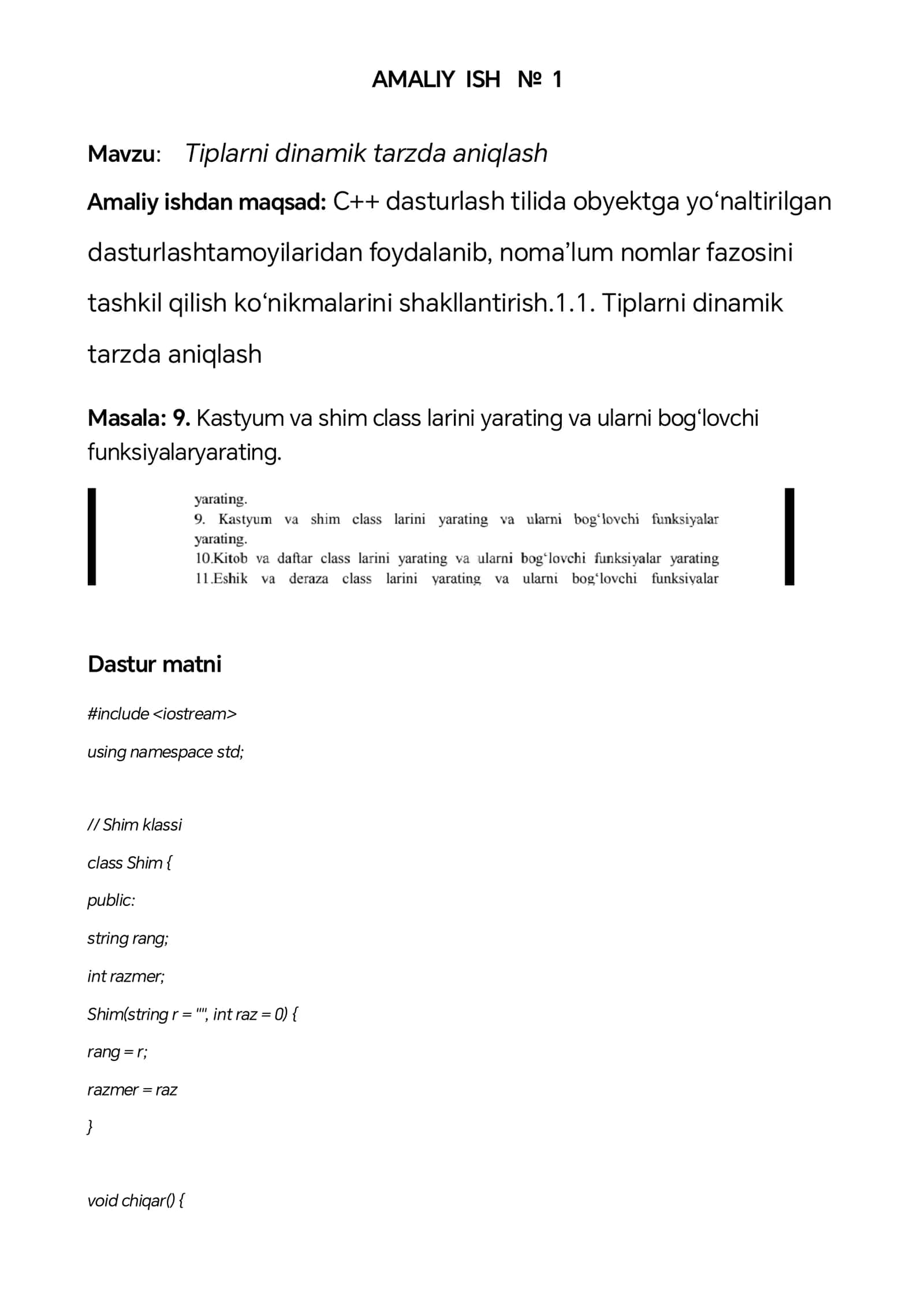 STL kutubxonalari 2
