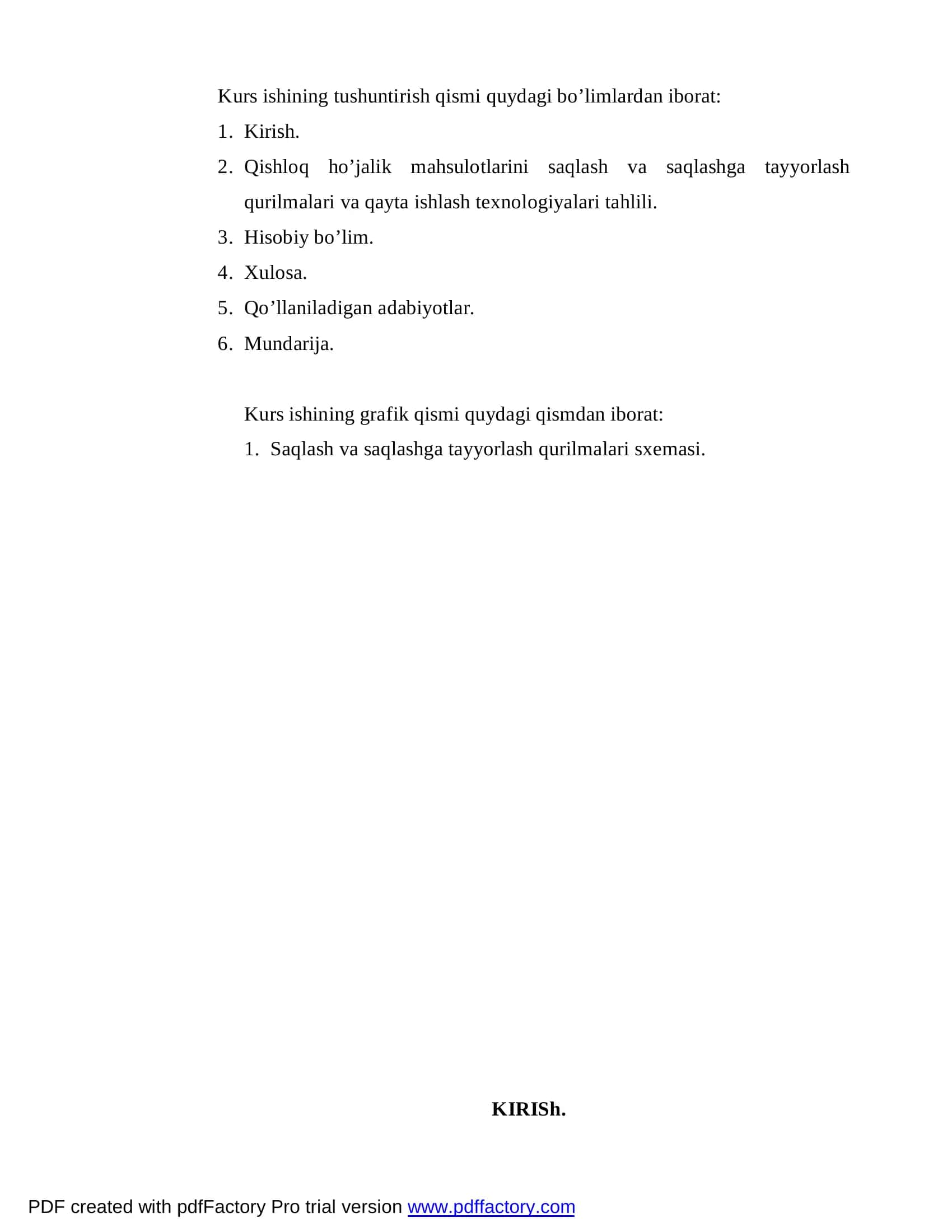Konvektiv g’alla quritgichning issiqlik hisobi 2