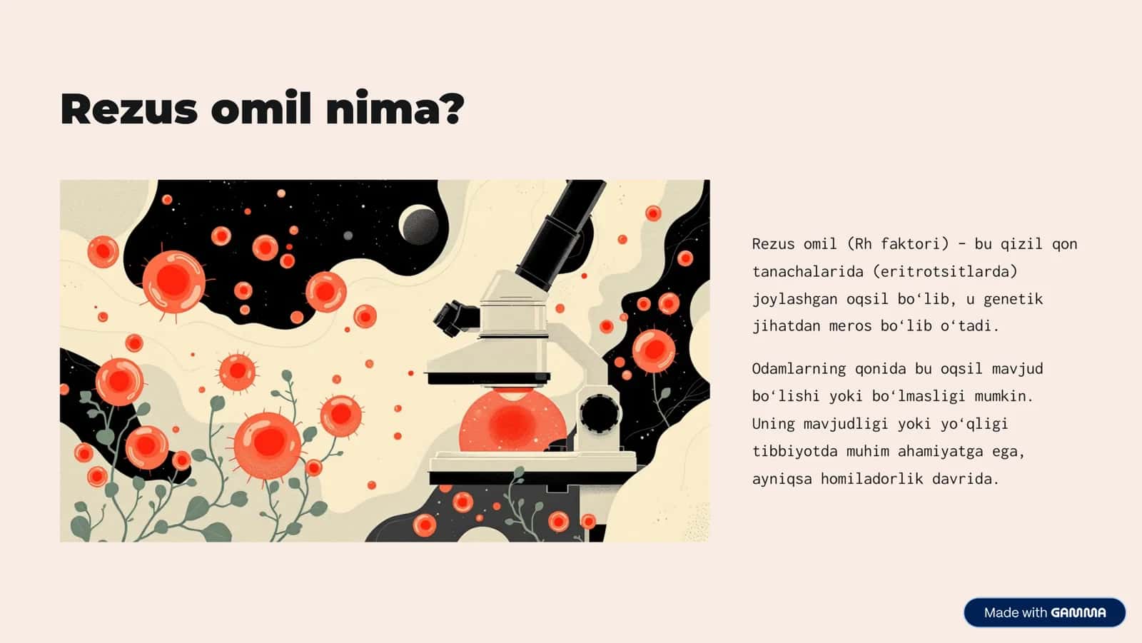 Rezus Omil Nima? 2