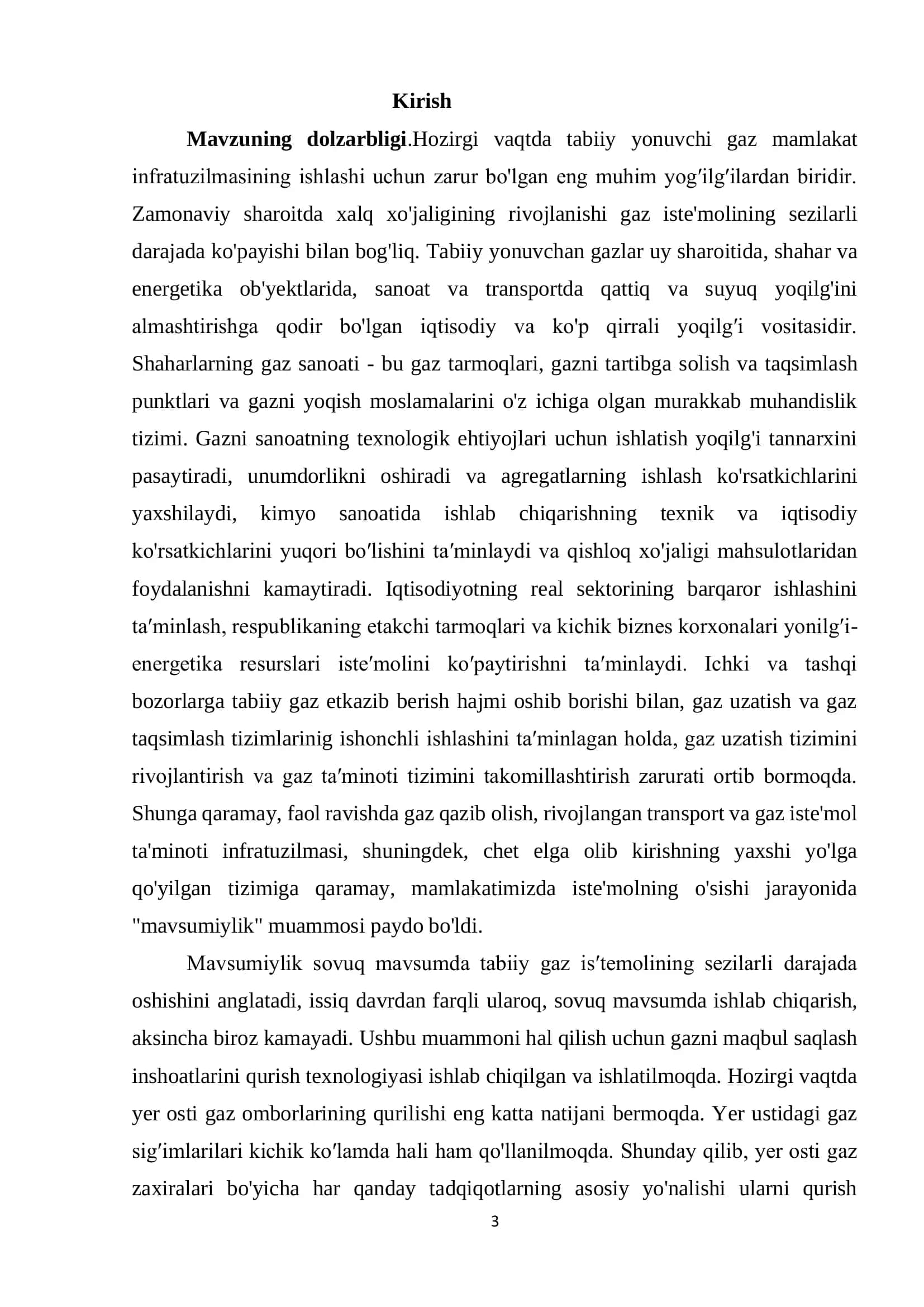 Yer osti gaz saqlash inshotlarining joylashish sharoitlari 2
