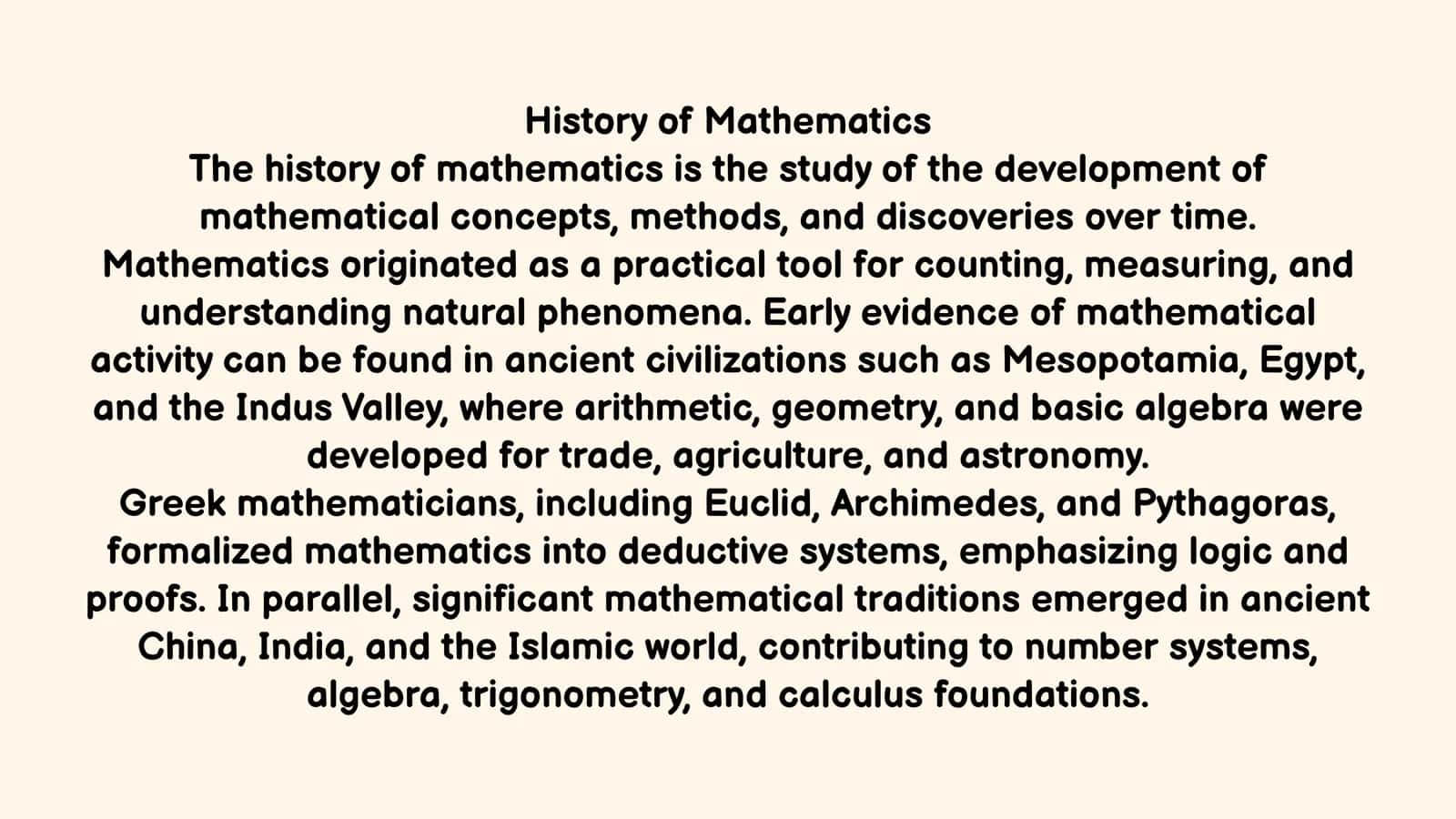 Mathematical symbols and their origins 2