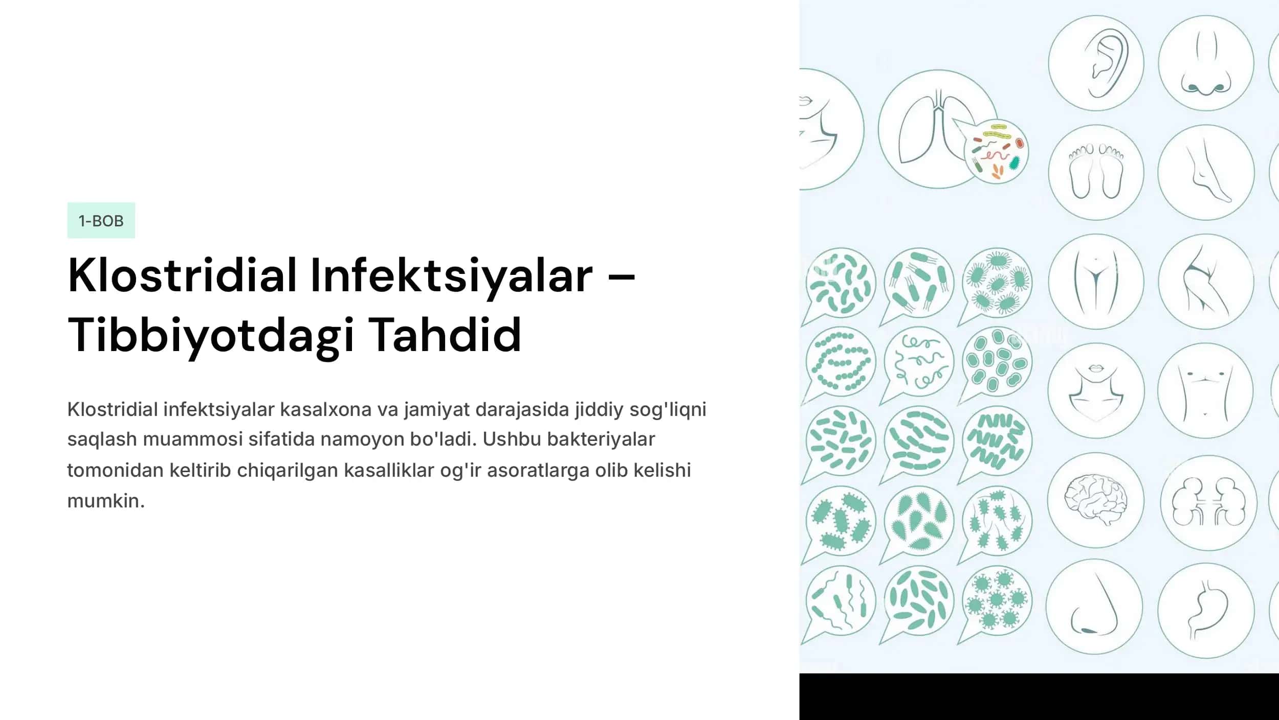 Klostridial va noklostridial infektsiyalar va  ularning tibbiyotdagi ahamiyati. 2