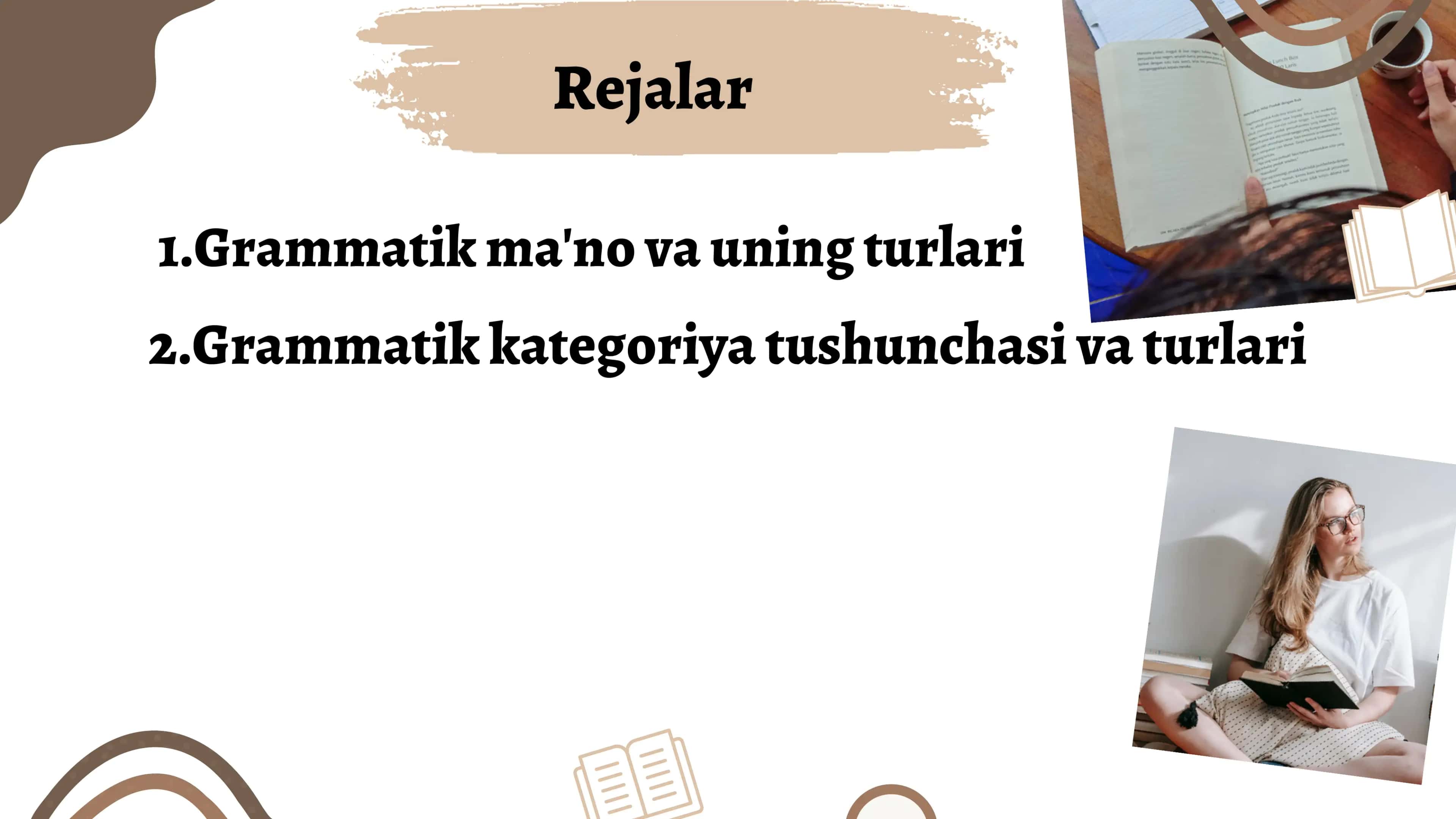 Grammatik ma'no grammatik kategoriya va uning turlari 2
