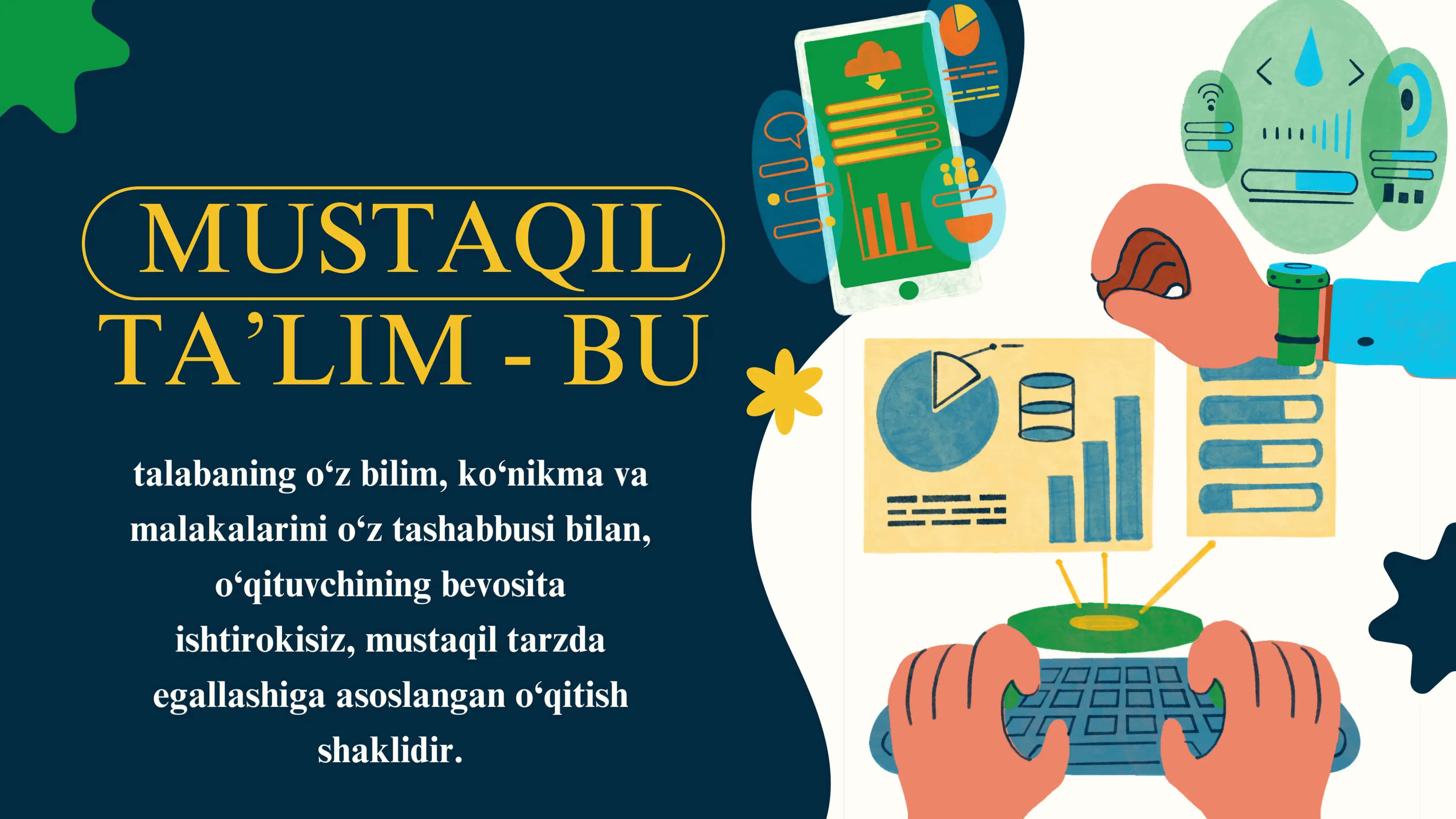 Mustaqil ta'limni tashkil etish 2