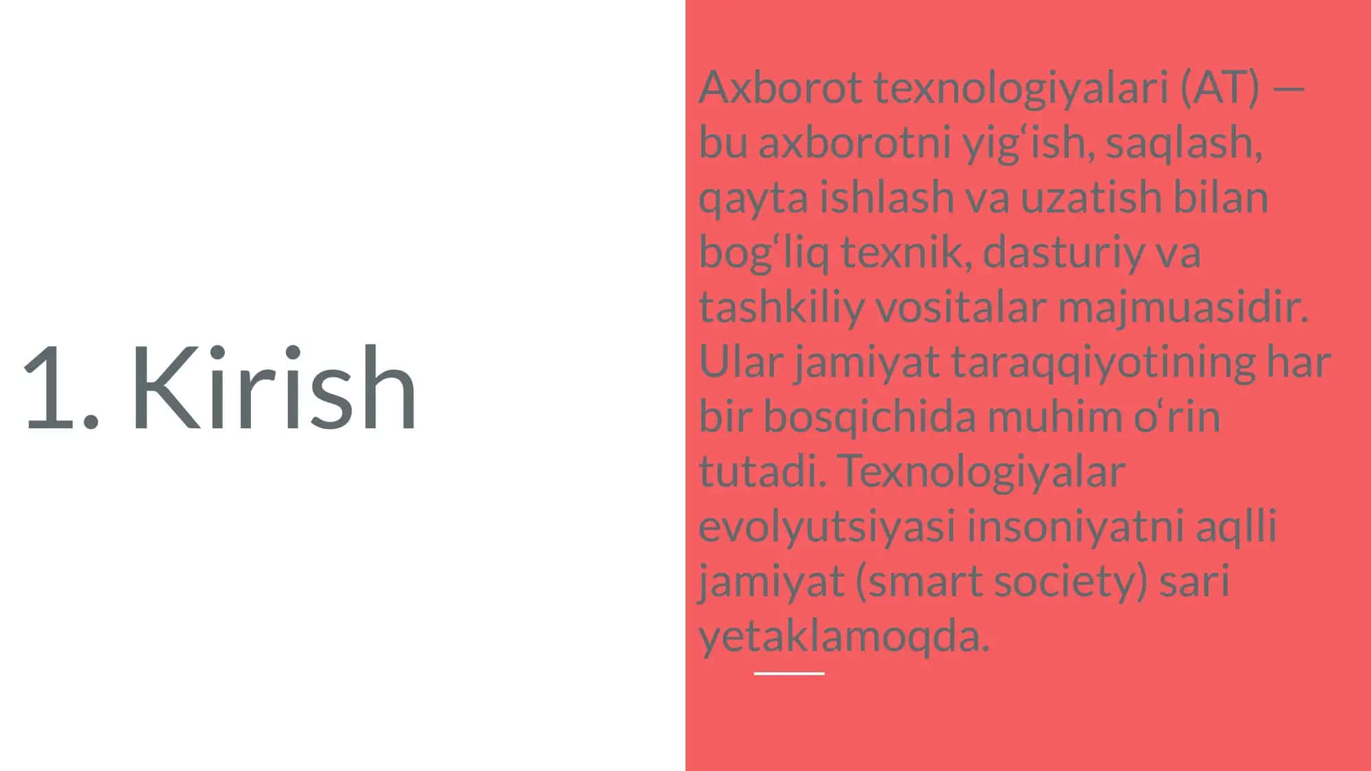 Axborot texnologiyalari evolyutsiyasi 2