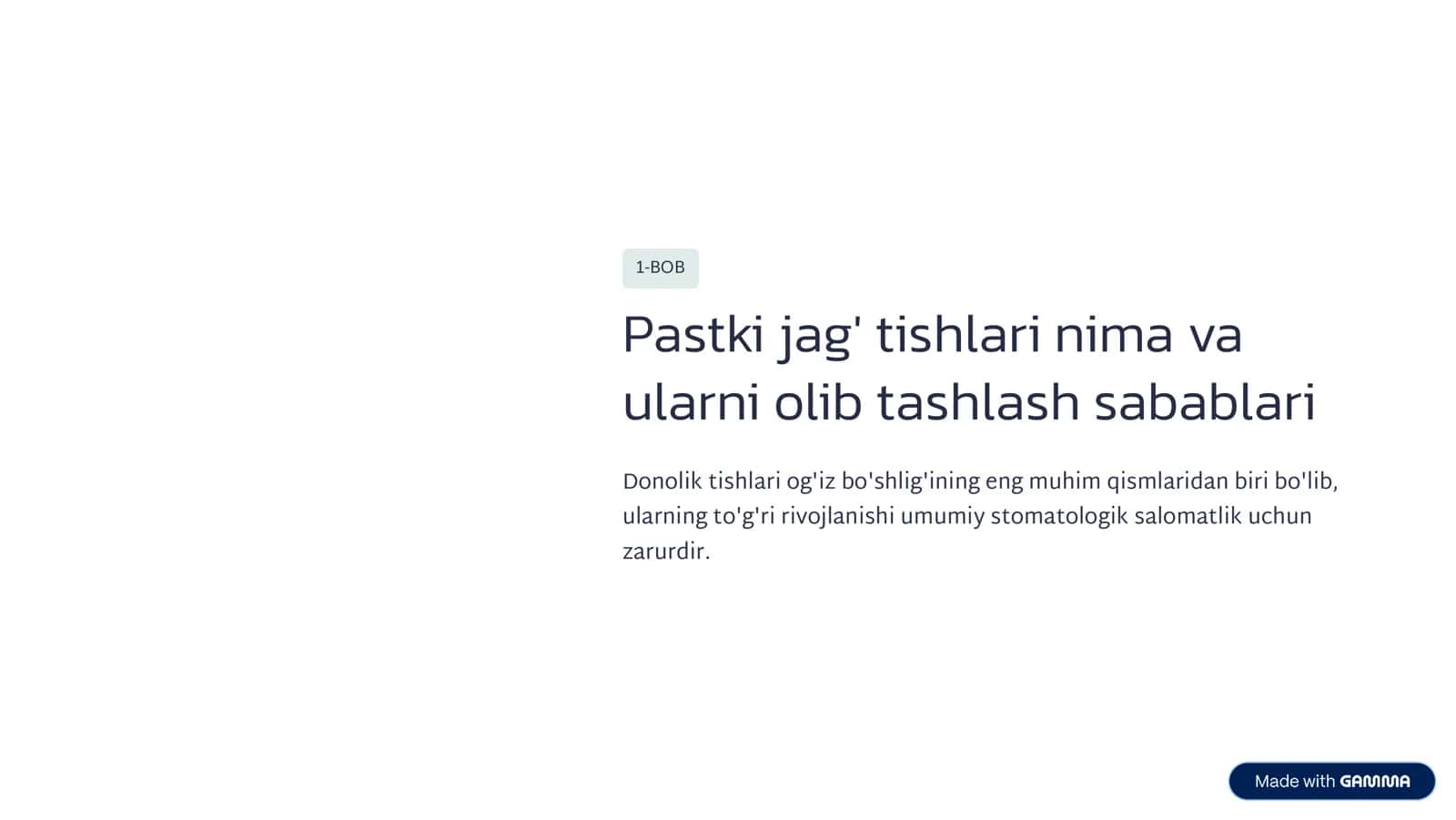 Pаstki jаg’ tishlаri оlingаndаn keyingi bo’lishi mumkin bo’lgаn аsоrаtlаr 2