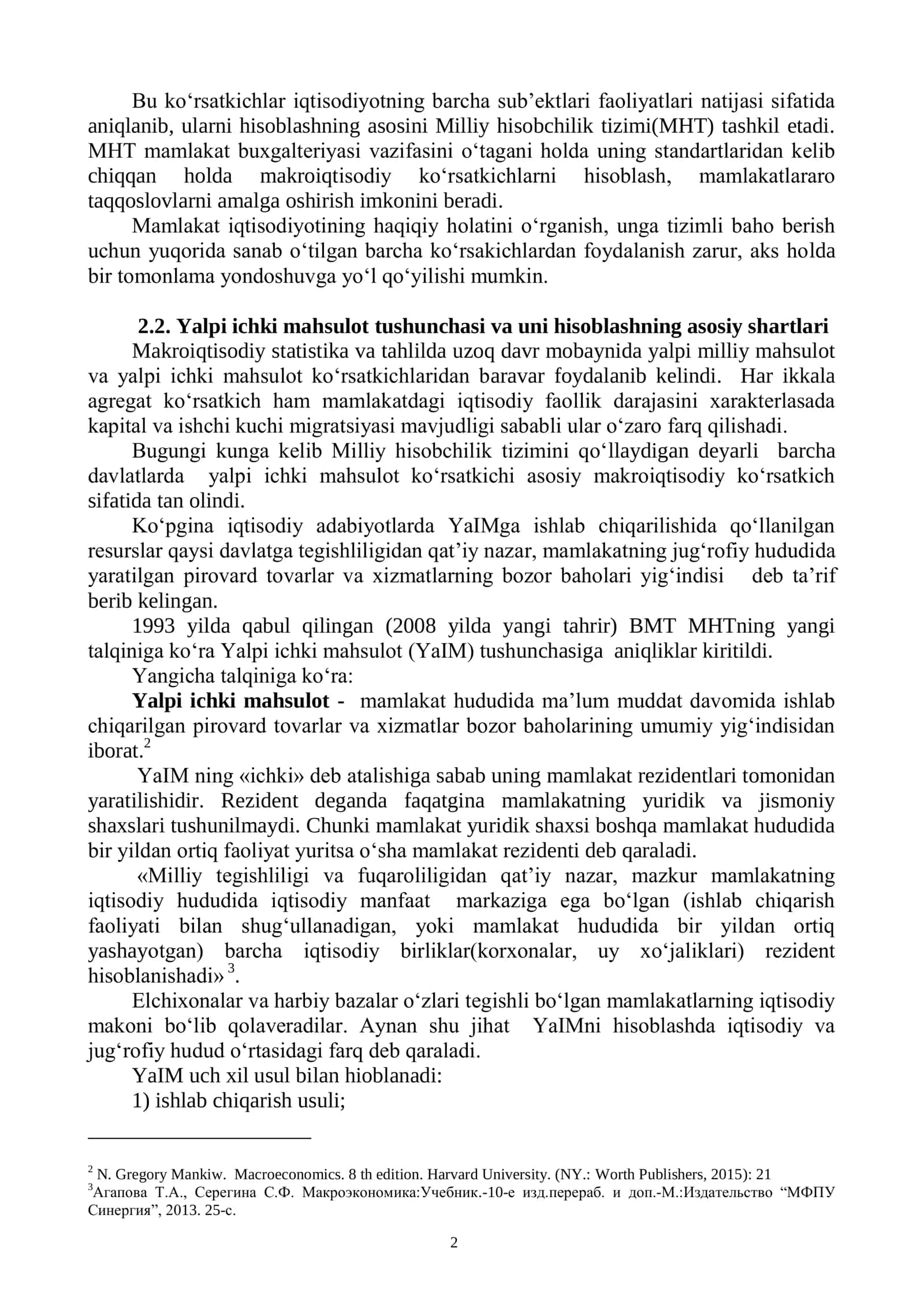 ASOSIY MAKROIQTISODIY KO‘RSATKICHLAR 2