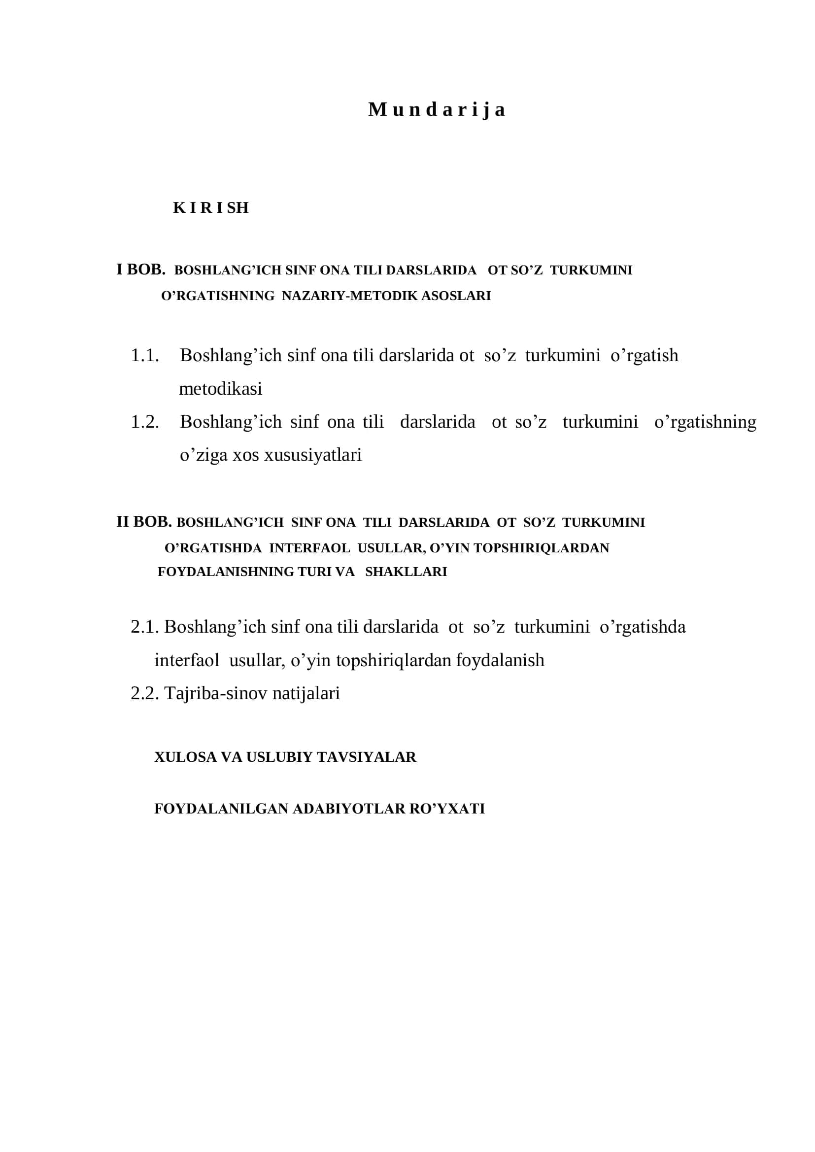 OT MAVZUSINI O’RGANISHDA O’QUVCHILAR SO’Z BOYLIGINI OSHIRISHGA QARATILGAN O’YIN TOPSHIRIQLAR 2