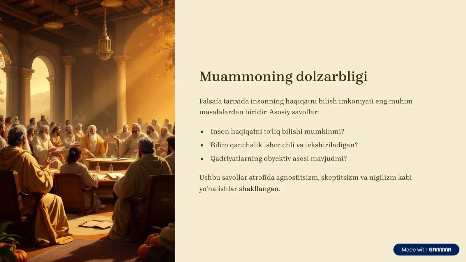 Agnostitsizm, Skeptitsizm va Nigilizm: Umumiy va o‘ziga xos jihatlar 2