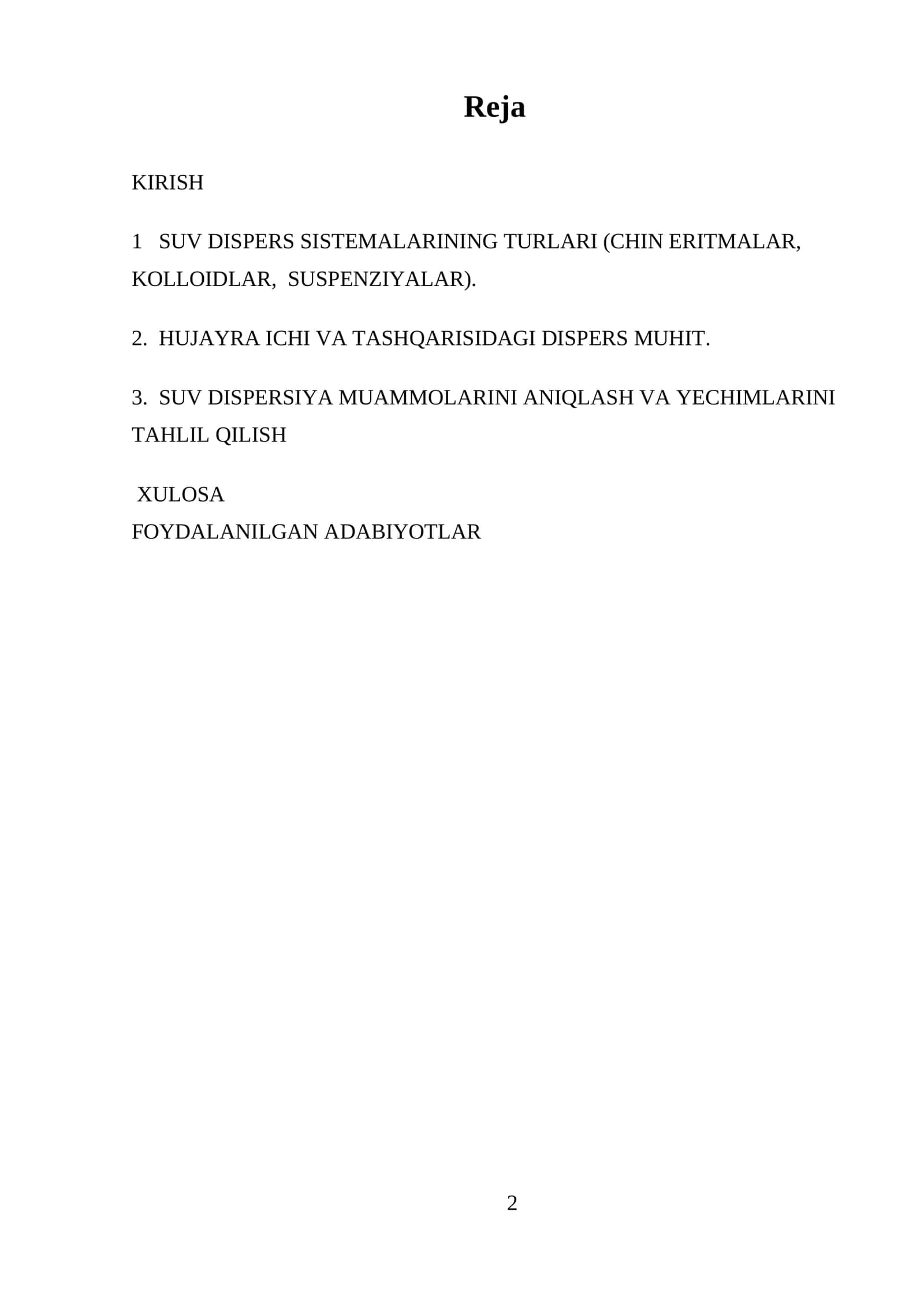 ORGANIZMNING SUV DISPERS SISTEMASI HAQIDAGI BILIMLARNI TADBIQ QILISH ORQALI GRAFIKLI ORGANAYZERLAR VOSITASIDAN FOYDALANISH 2
