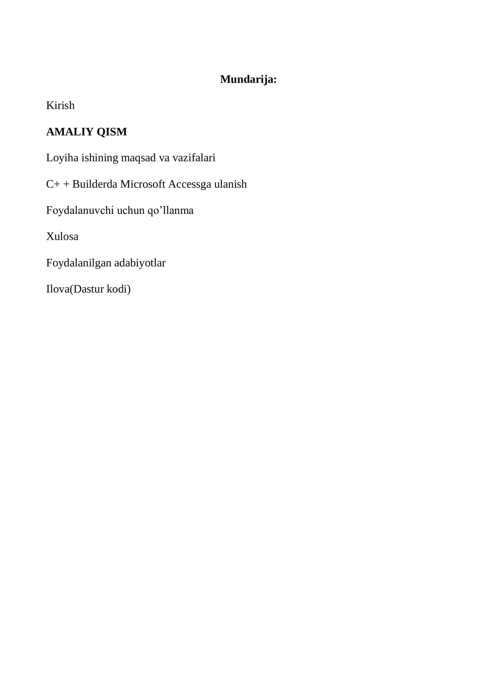 Avtomatlashtirilgan ahborot tizimlari 2