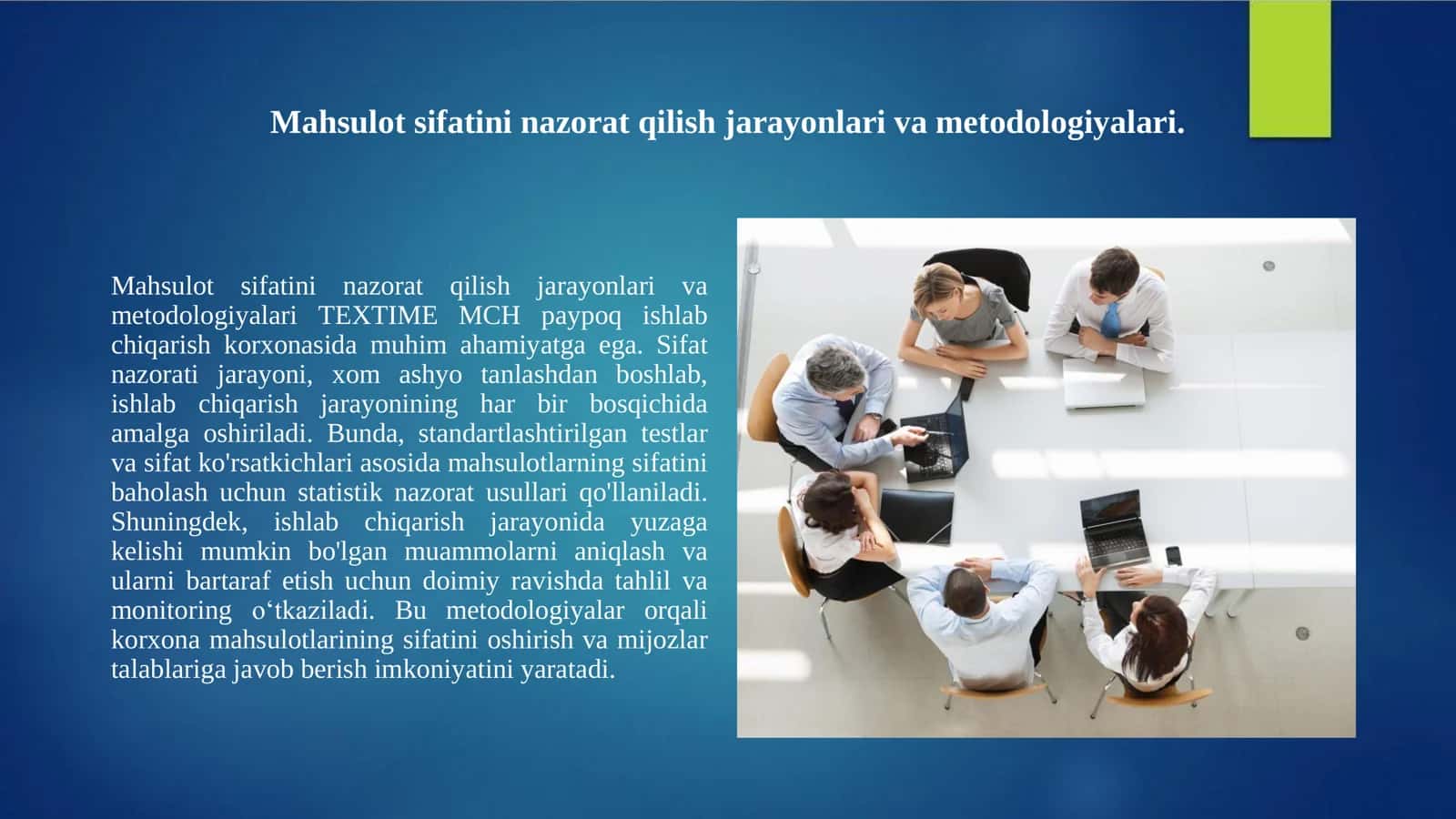 TEXTIME MCH ning sifat menejmenti haqida. 2